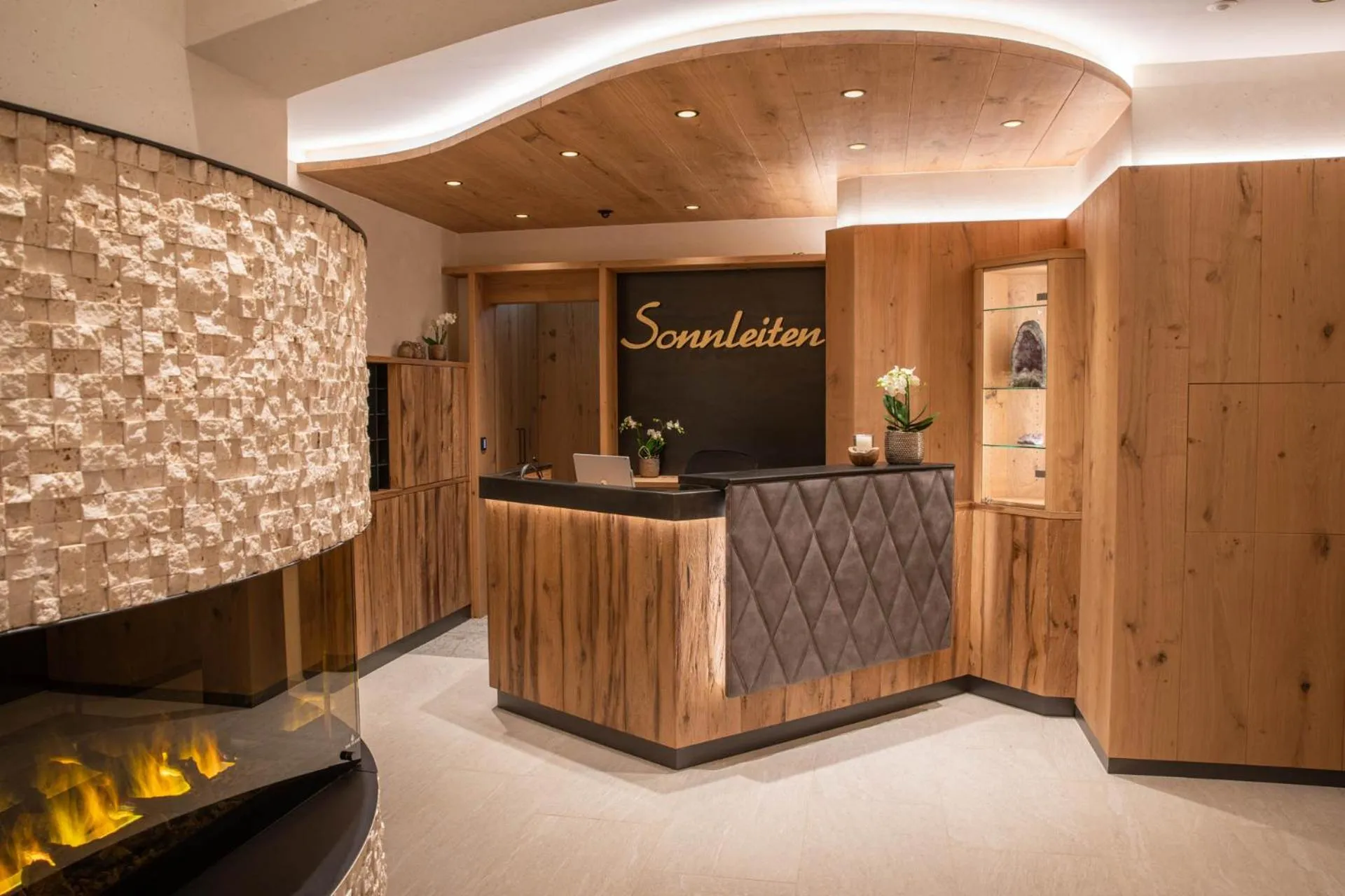 Lobby or reception in Hotel Pension Sonnleiten