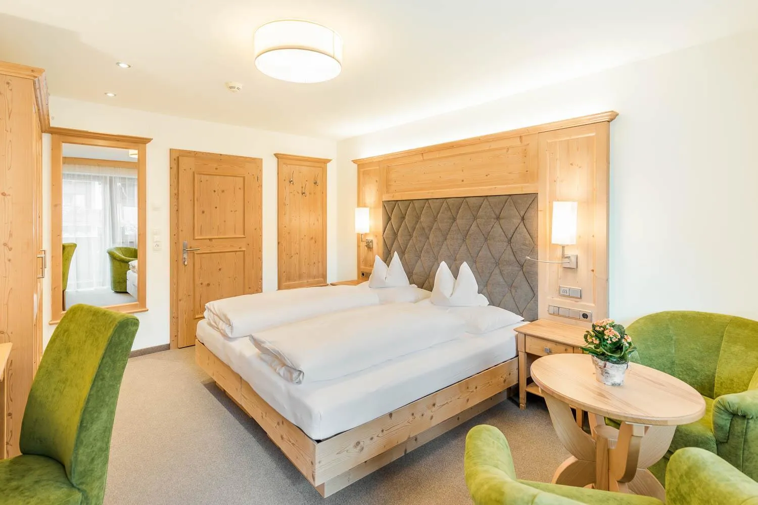 Photo of the whole room, Bed in Hotel Pension Sonnleiten