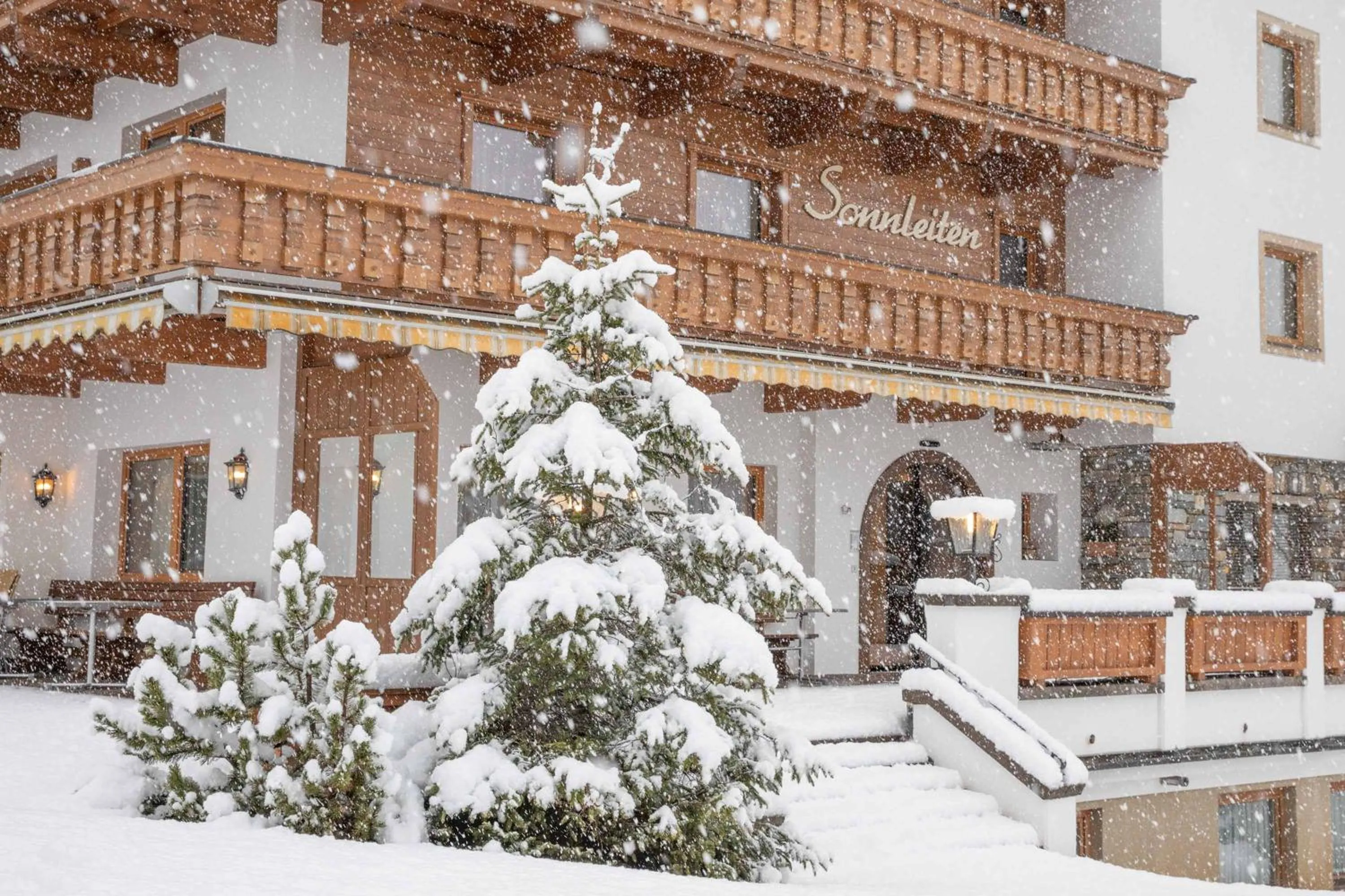 Facade/entrance in Hotel Pension Sonnleiten