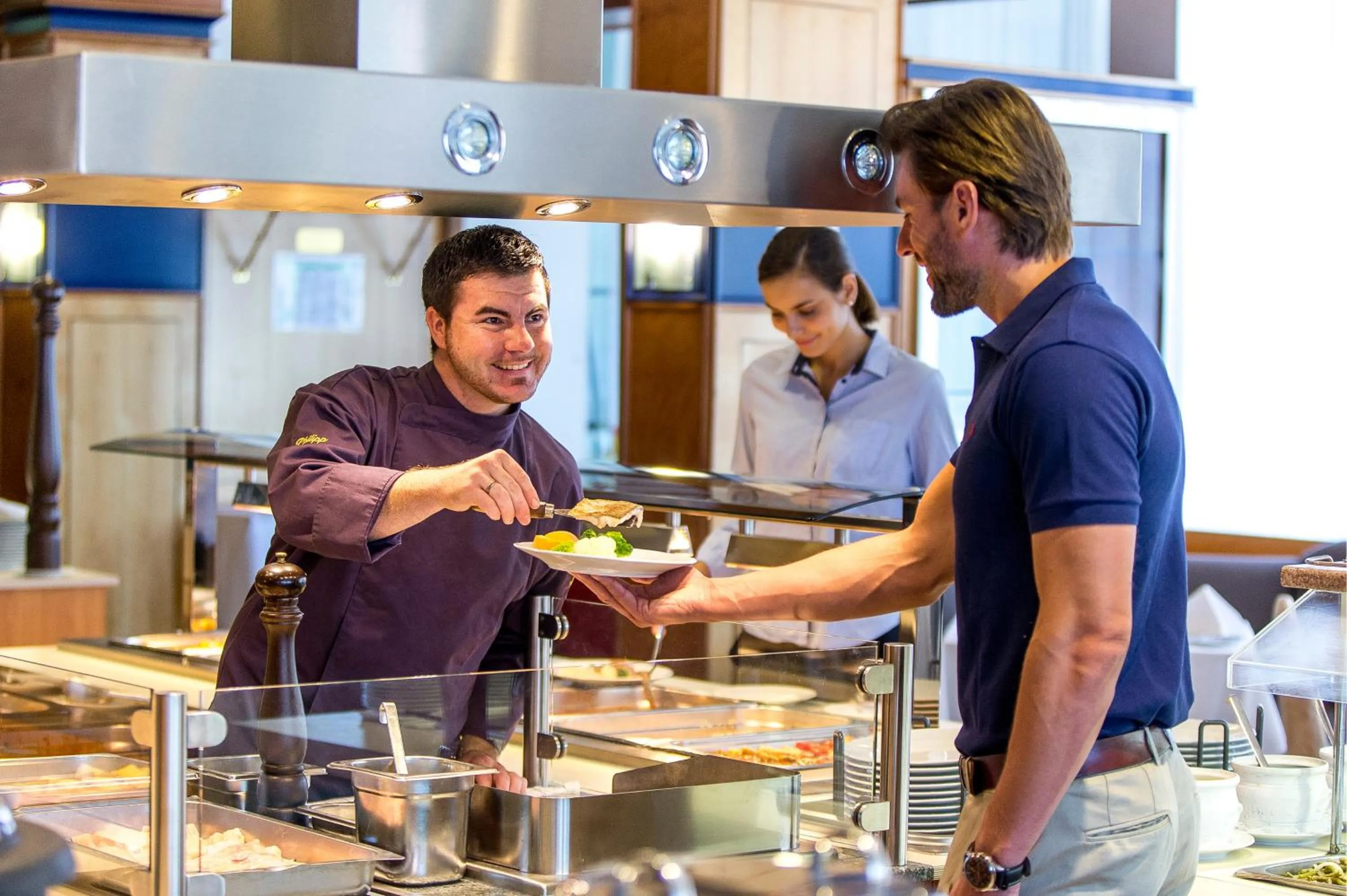 Restaurant/places to eat in NOVAPARK Flugzeughotel Graz