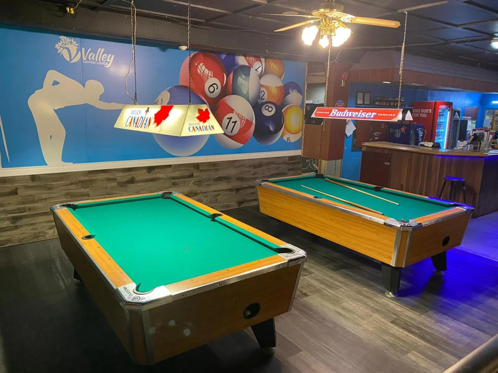 Game Room in Valley Motor Lodge