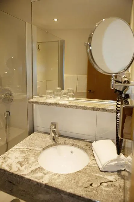 Bathroom in Das Rotspitz Adults - only