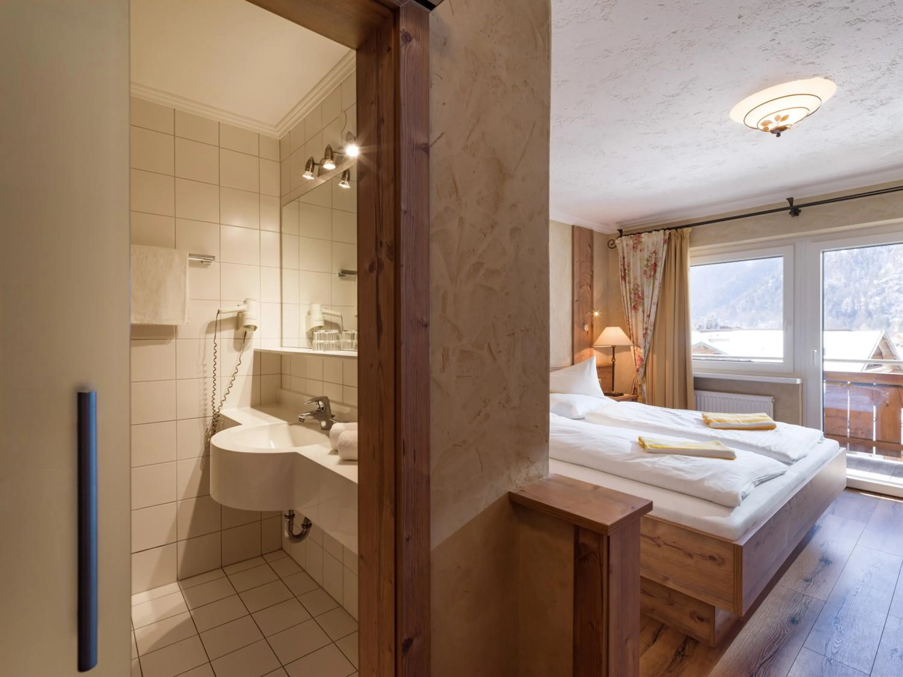 Bed in Das Rotspitz Adults - only