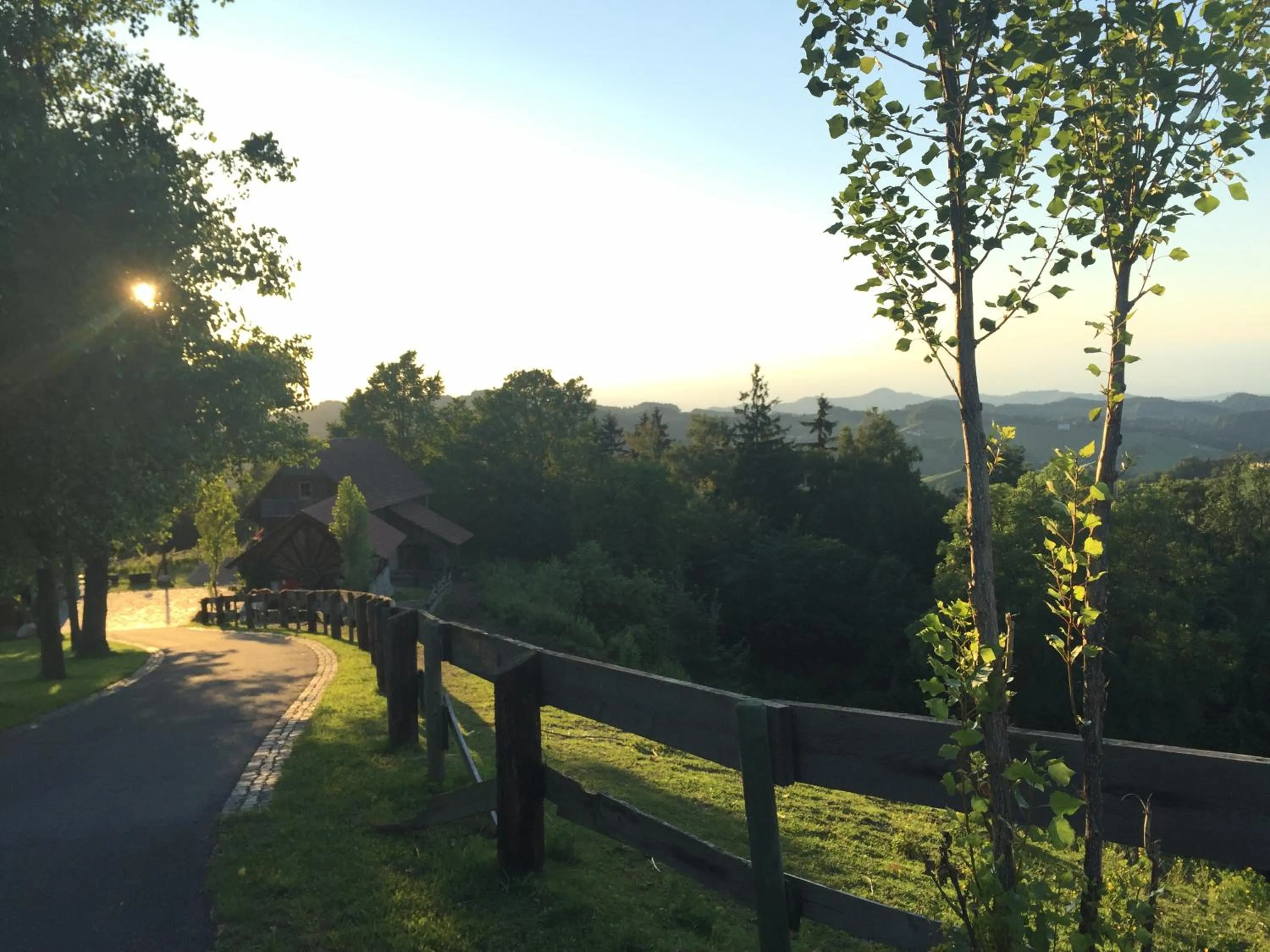 Natural landscape in Hotel am Marktplatz - Landgasthof Wratschko - Gamlitz