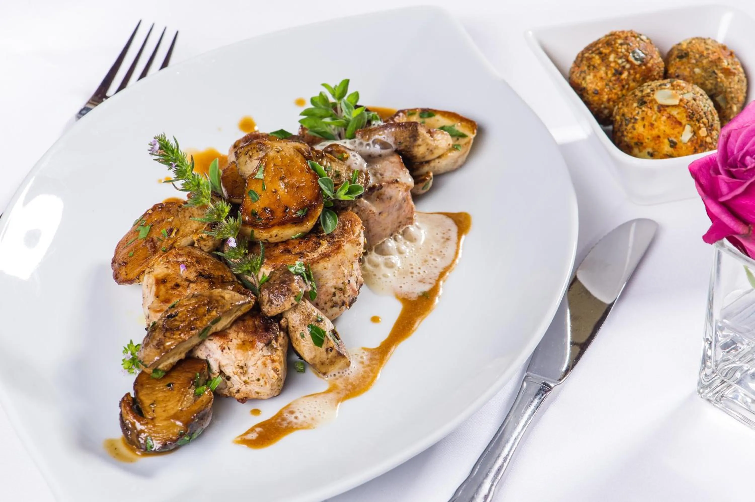 Food and drinks in Hotel am Marktplatz - Landgasthof Wratschko - Gamlitz