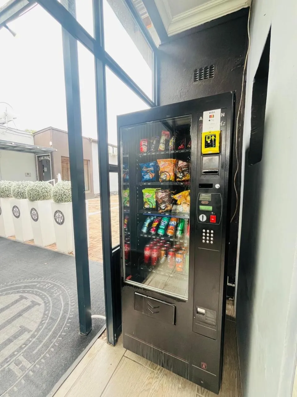 vending machine in Halfway House Hotel