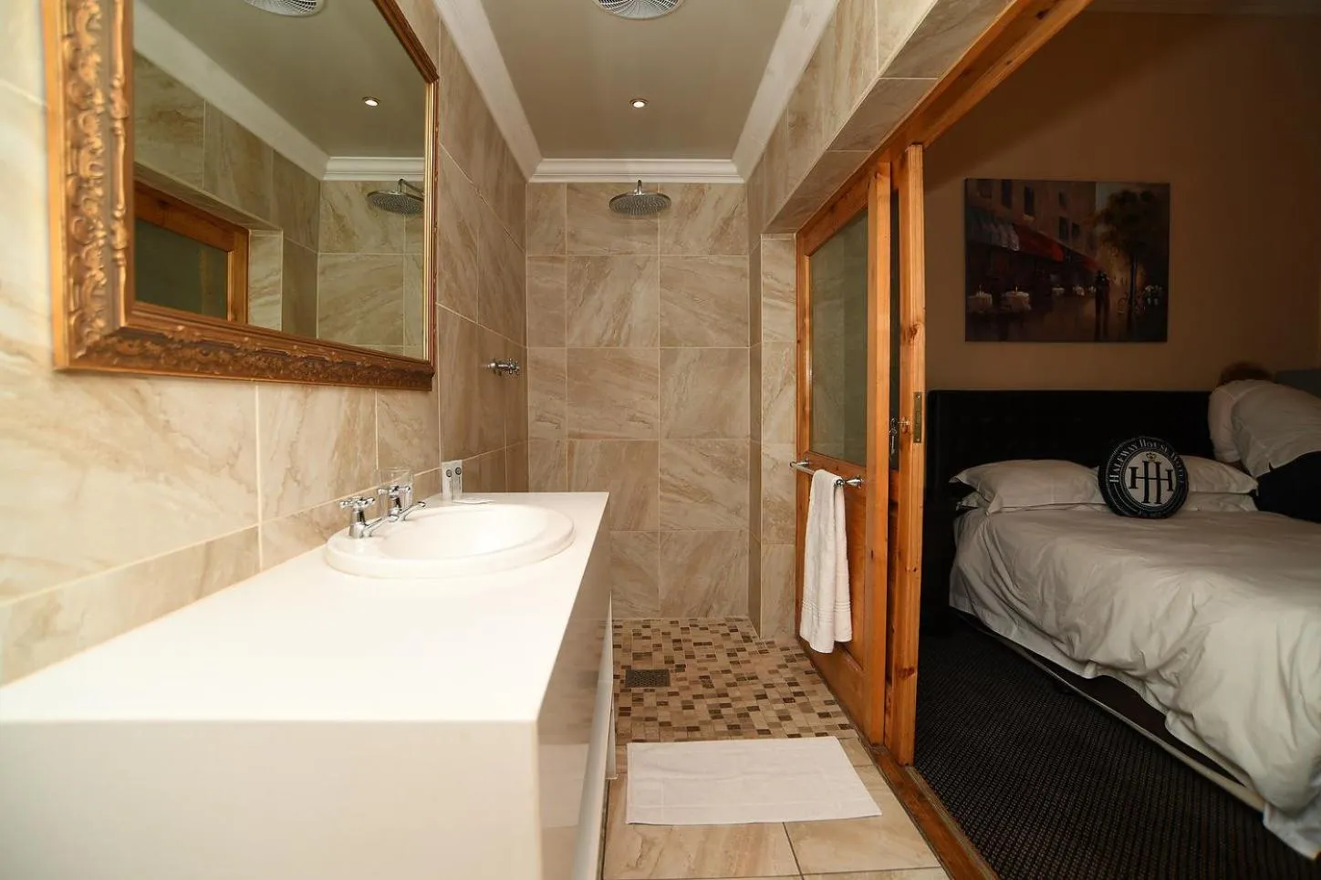 Bed in Halfway House Hotel