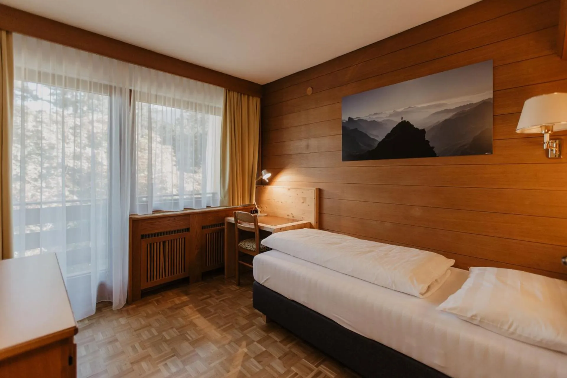 Bed in Parkhotel Matrei