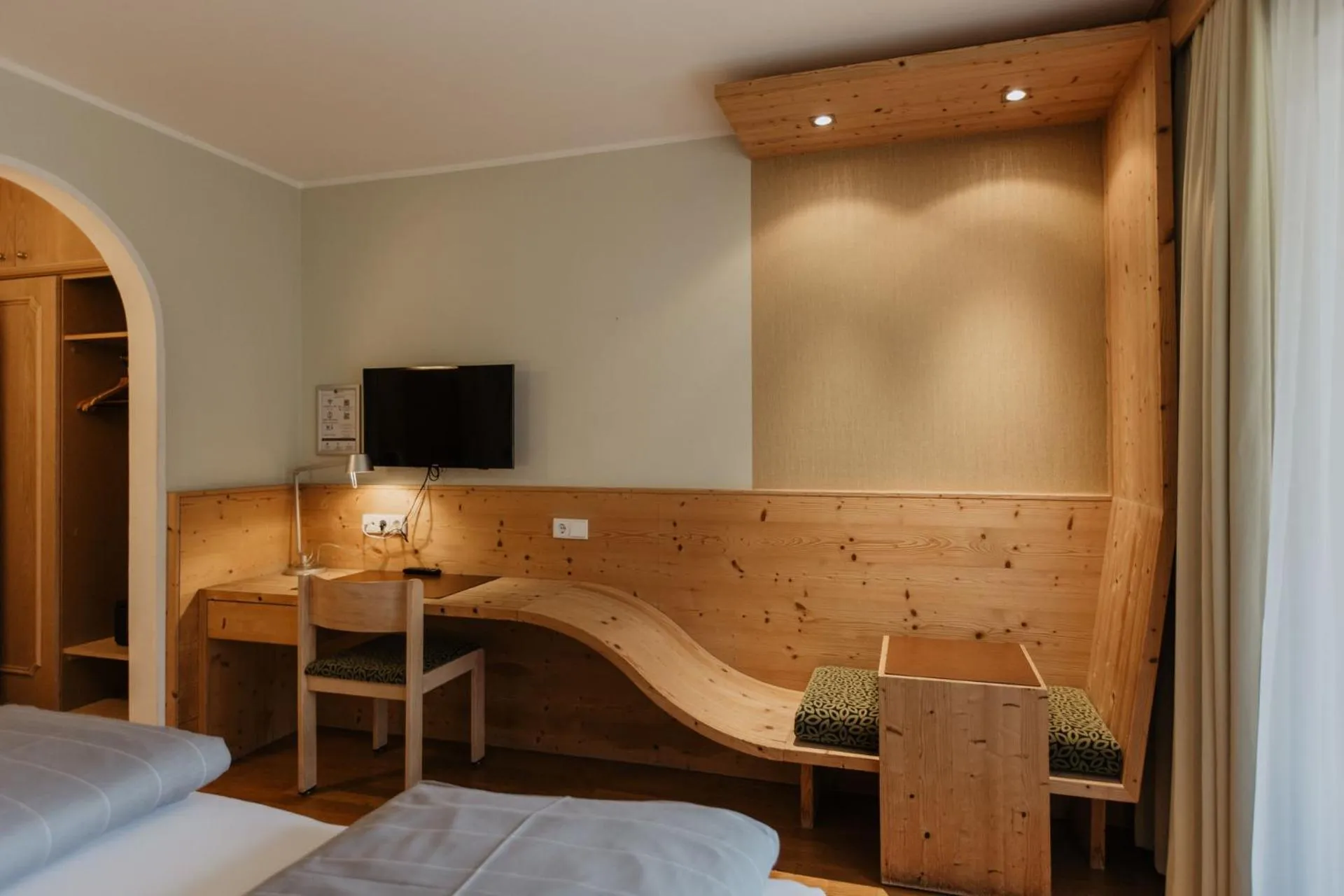 Bed in Parkhotel Matrei