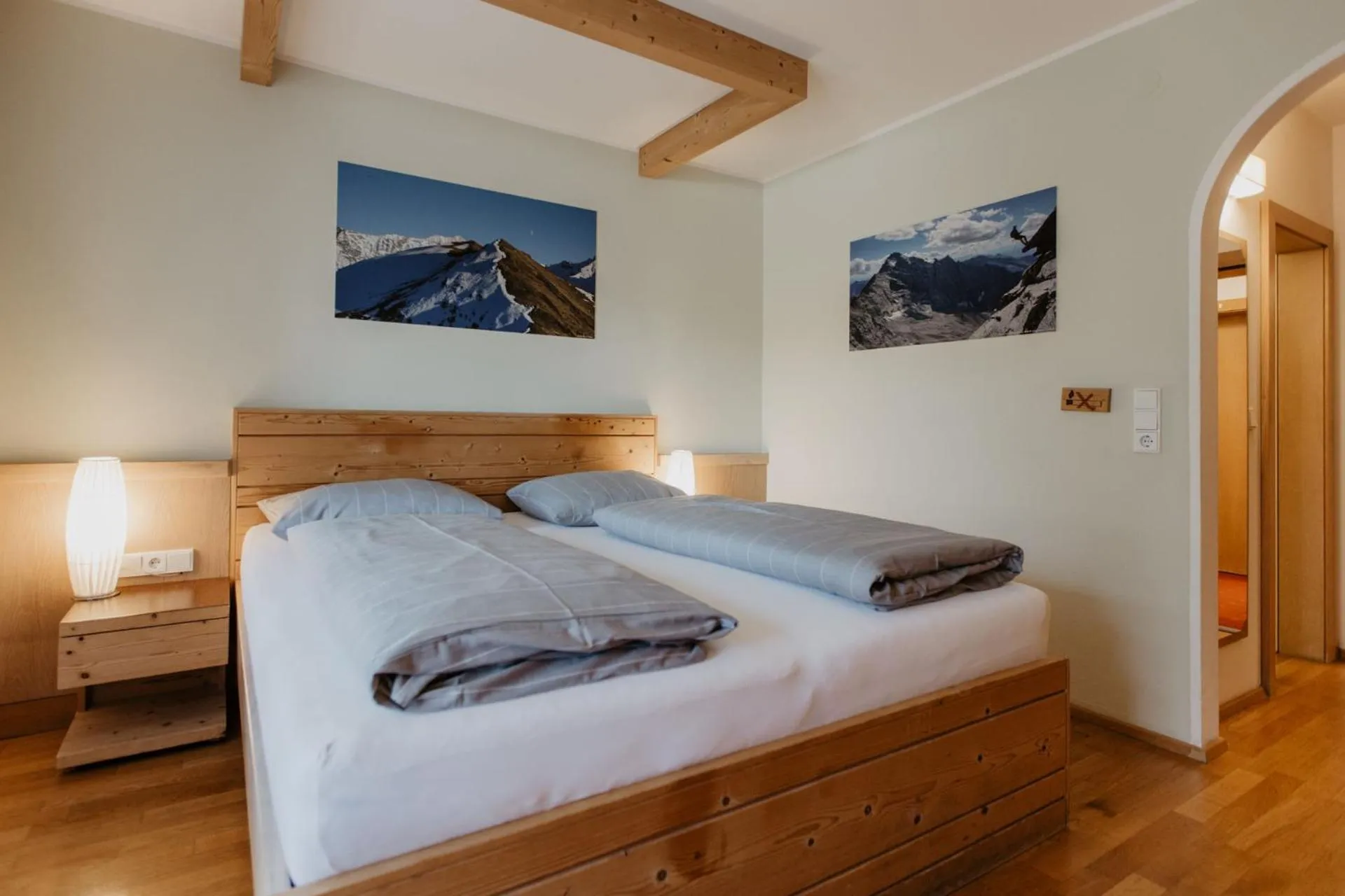 Bed in Parkhotel Matrei