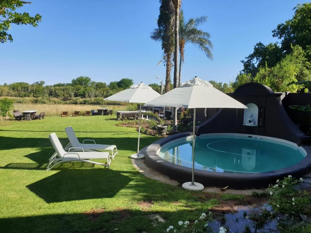 Pool view in Le Must Residence