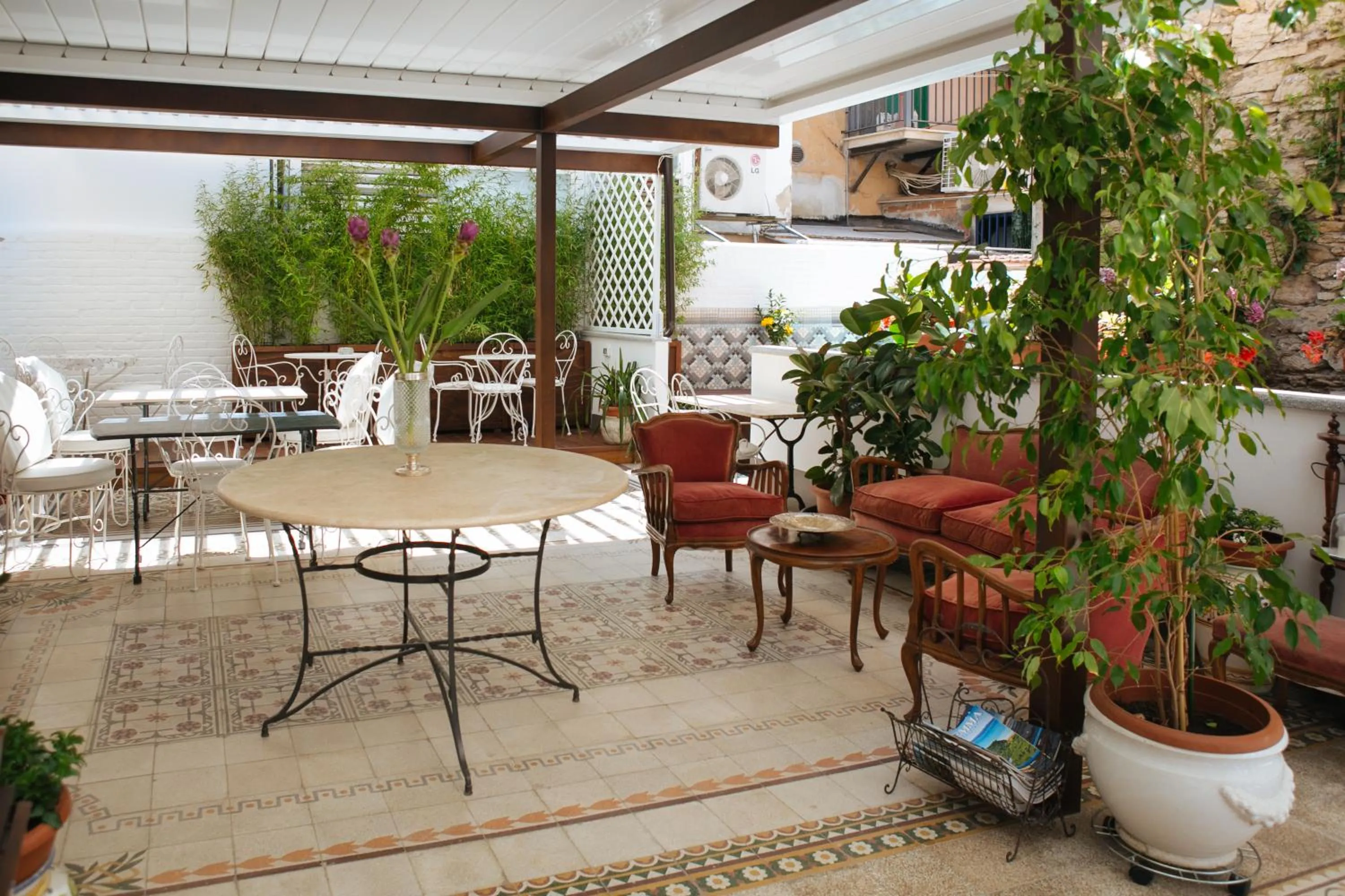 Patio in Domus Socolatae Residenza d'Epoca Charming B&B - Adults Only