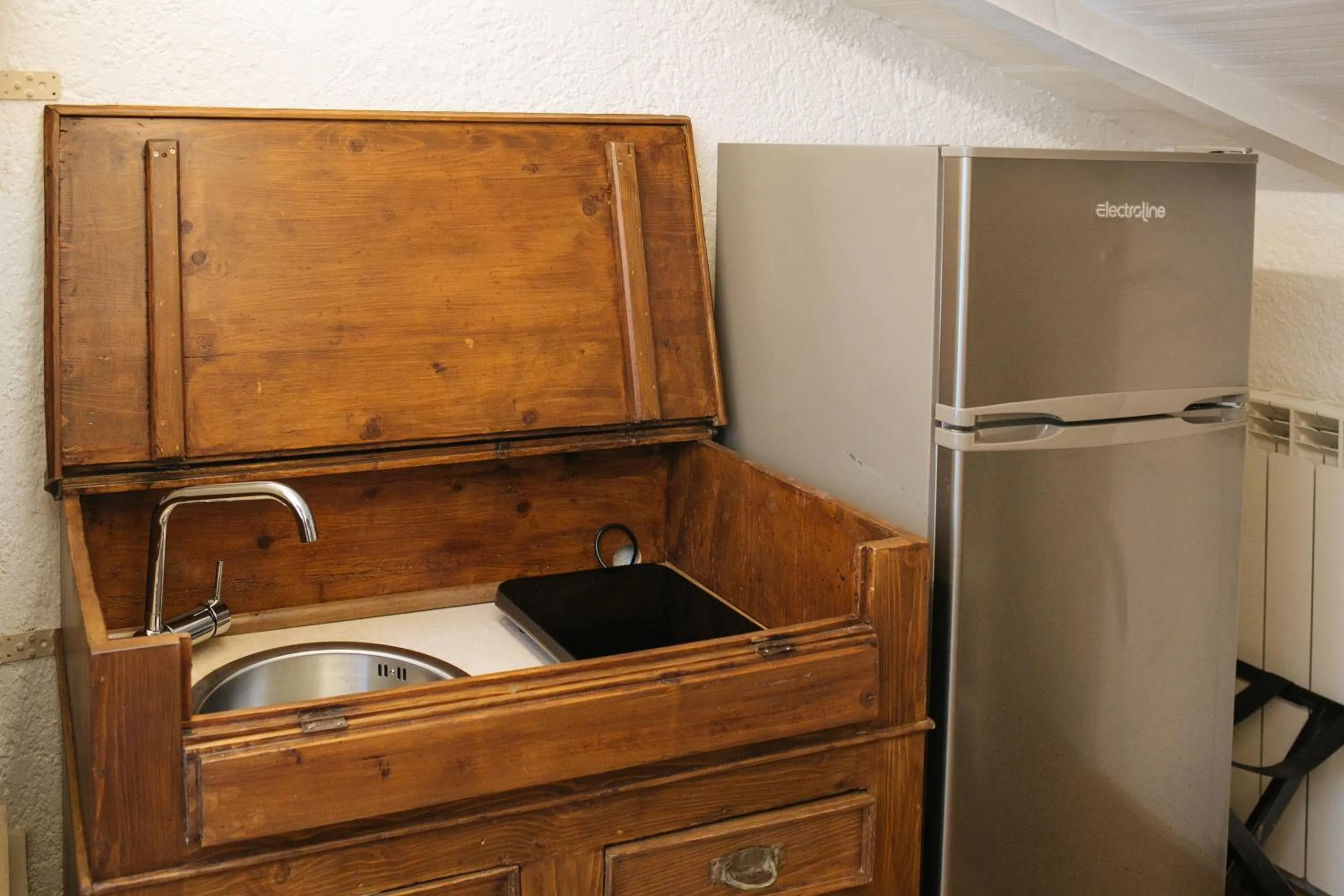 Kitchen or kitchenette in Domus Socolatae Residenza d'Epoca Charming B&B - Adults Only
