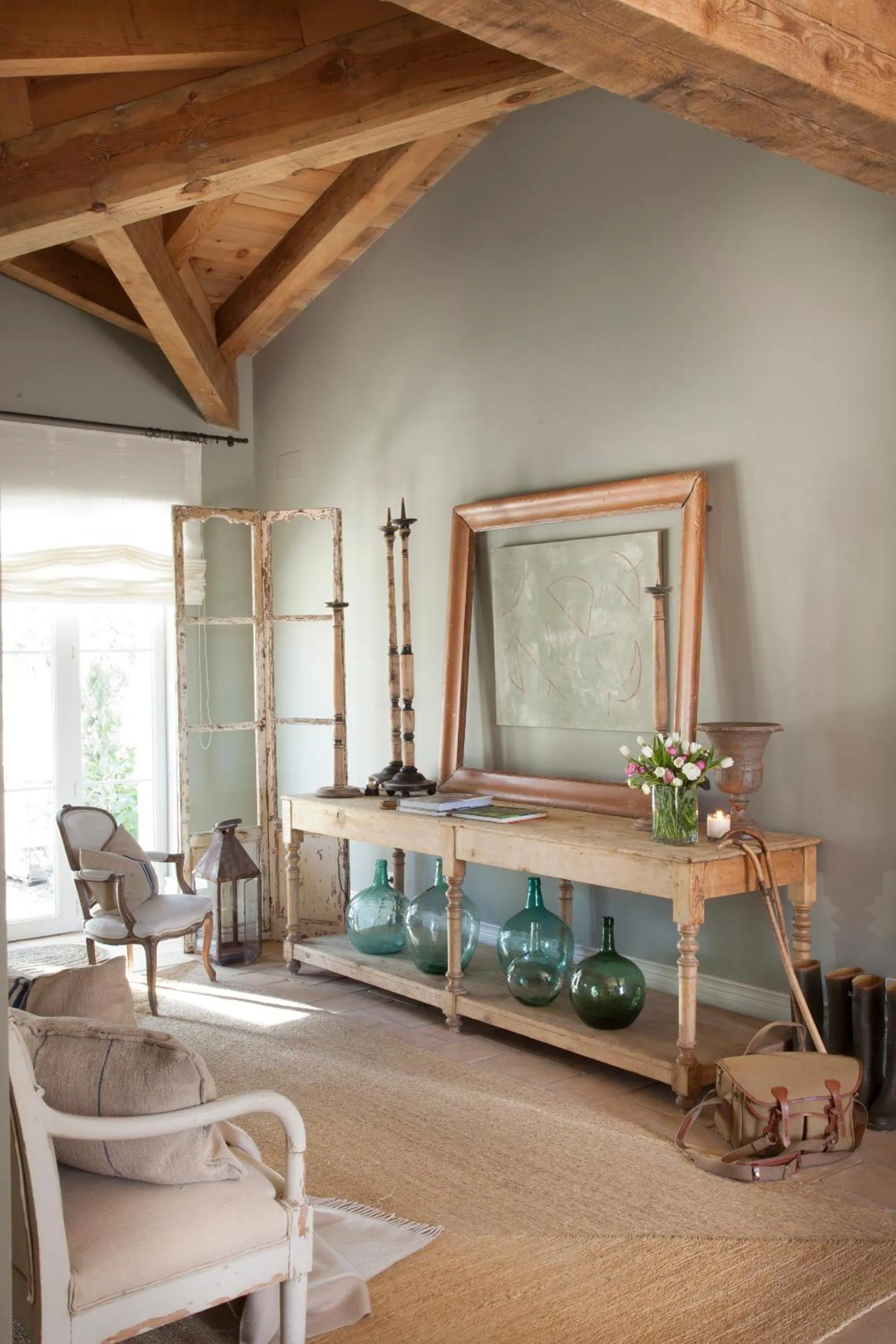 Decorative detail in La Casa de los Tomillares