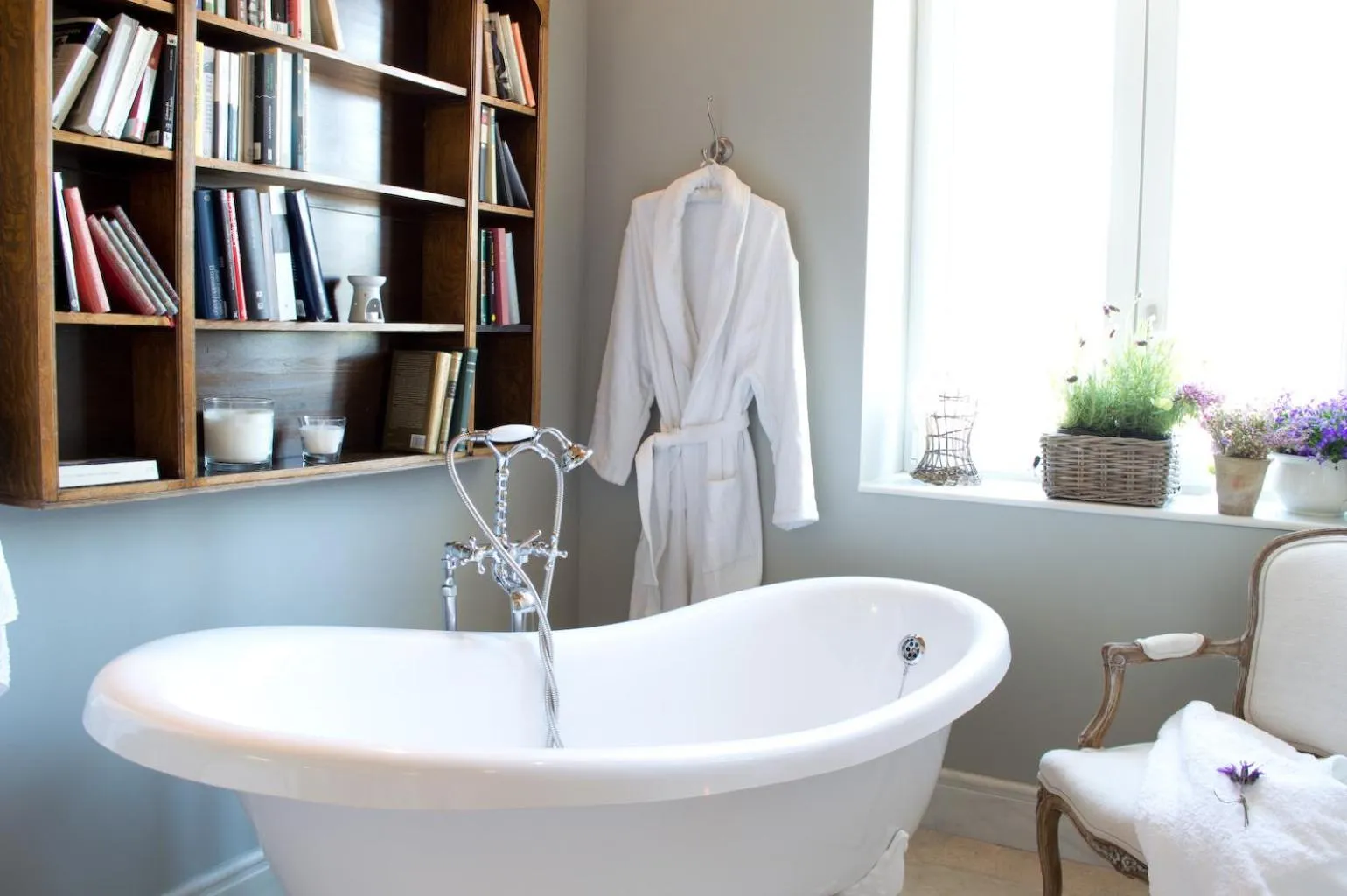 Bathroom in La Casa de los Tomillares