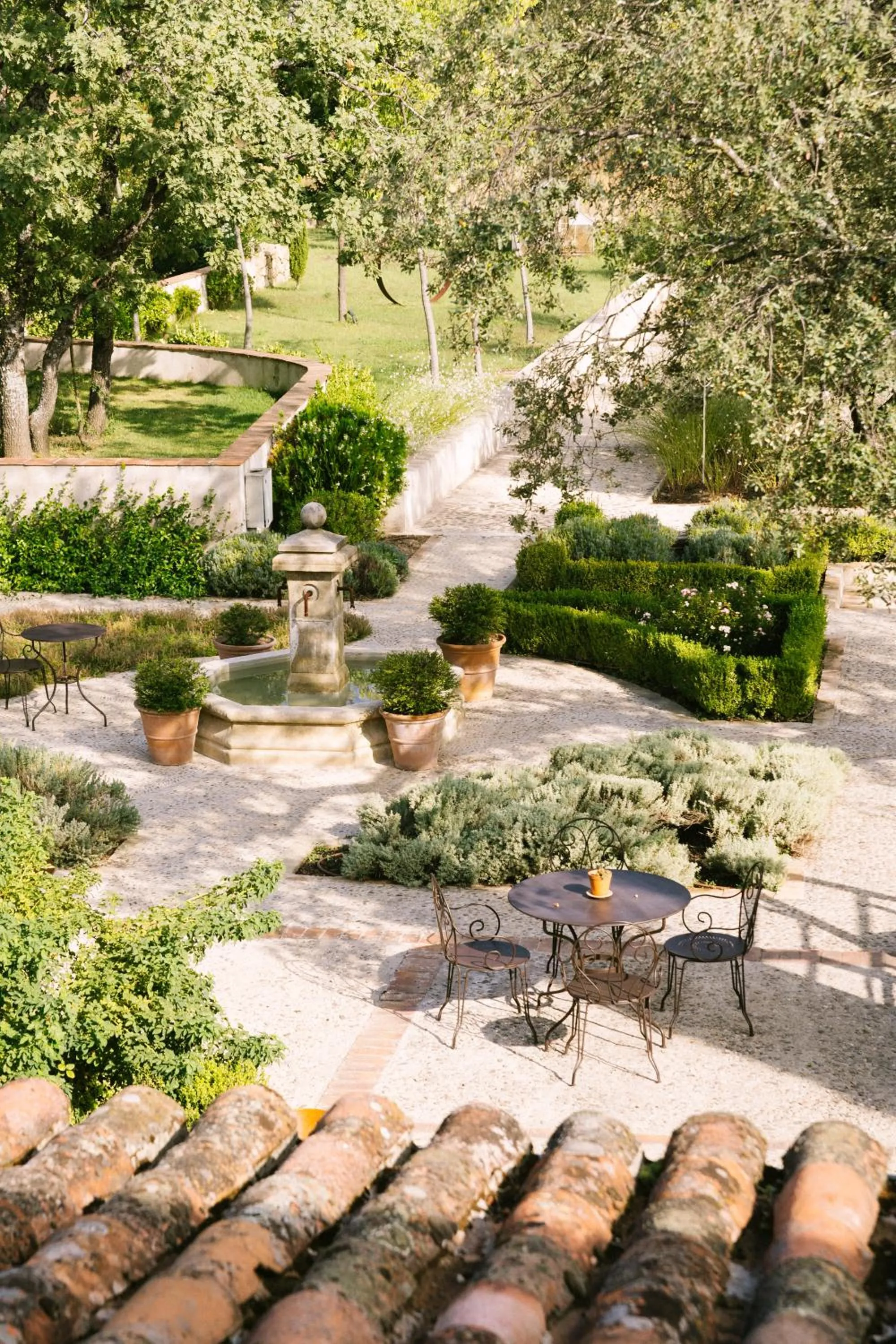 Garden in La Casa de los Tomillares