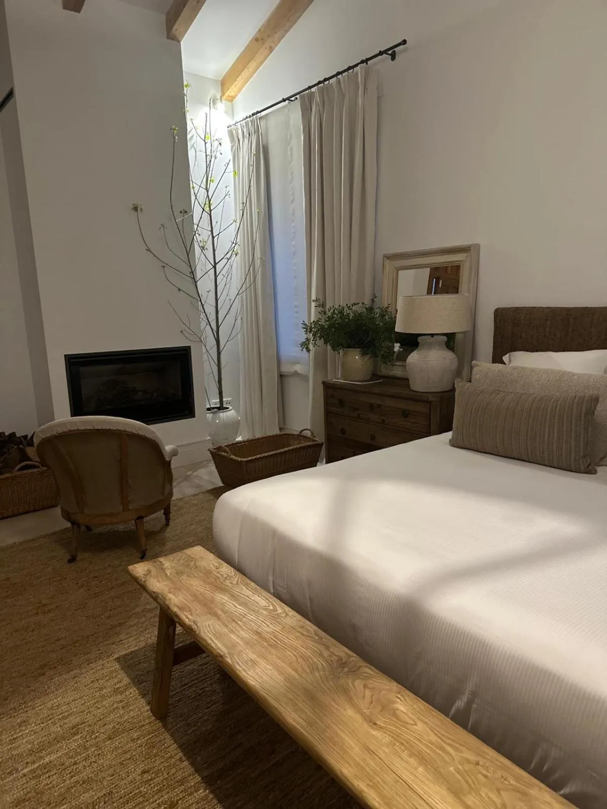 Bed in La Casa de los Tomillares