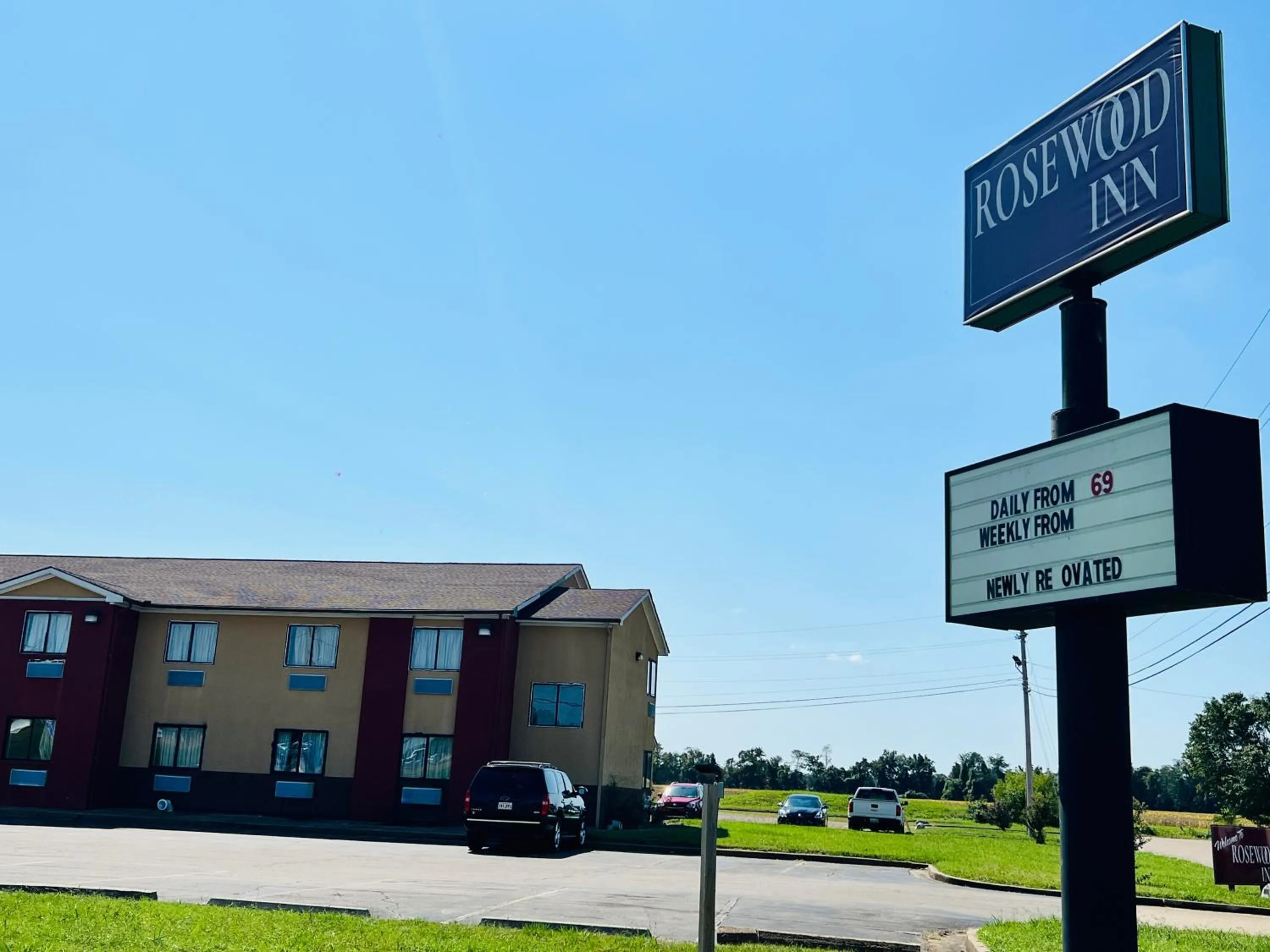 Facade/entrance in Rosewood Inn By OYO Union City I-69