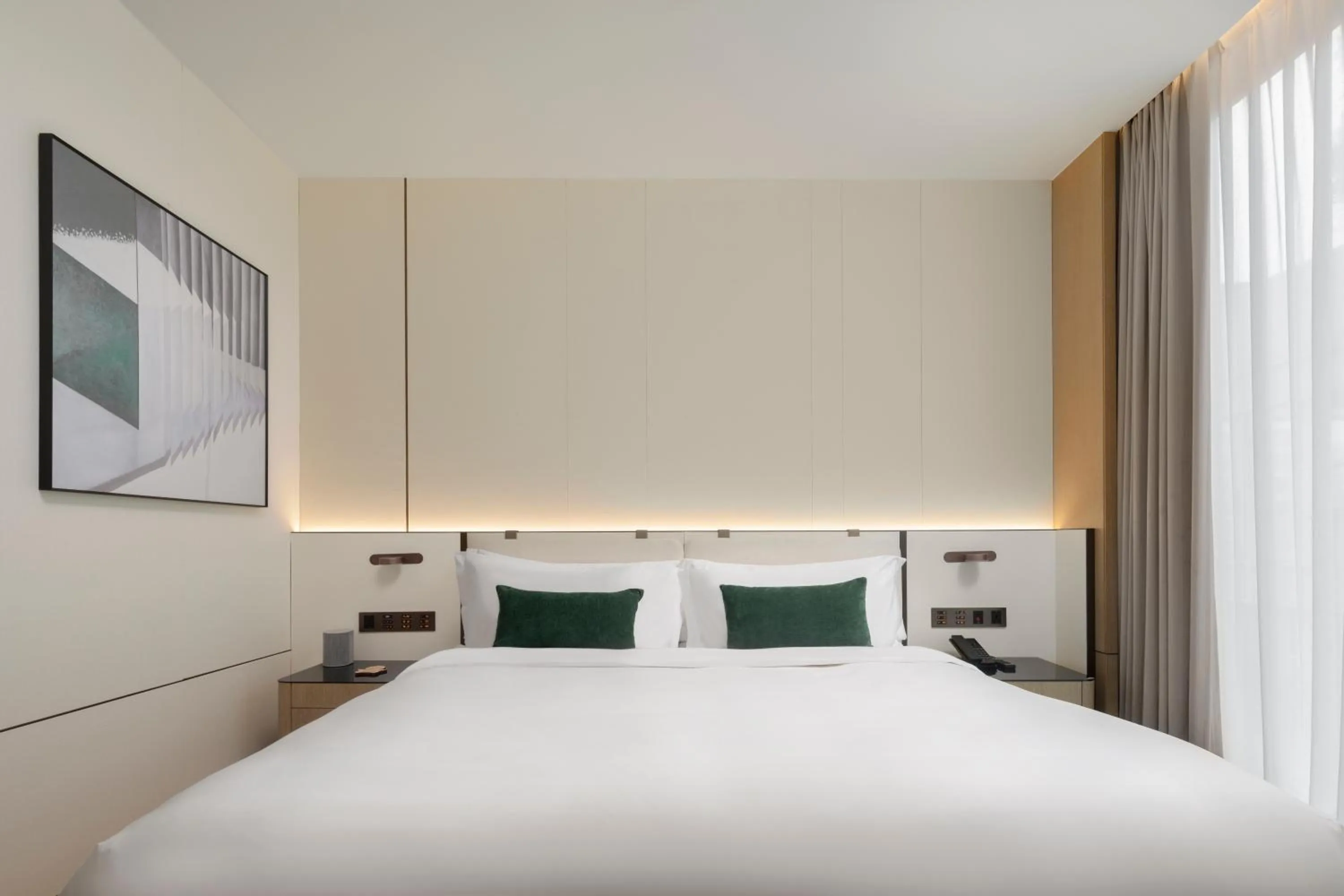 Bed in Shenzhen Ayearn Hotel