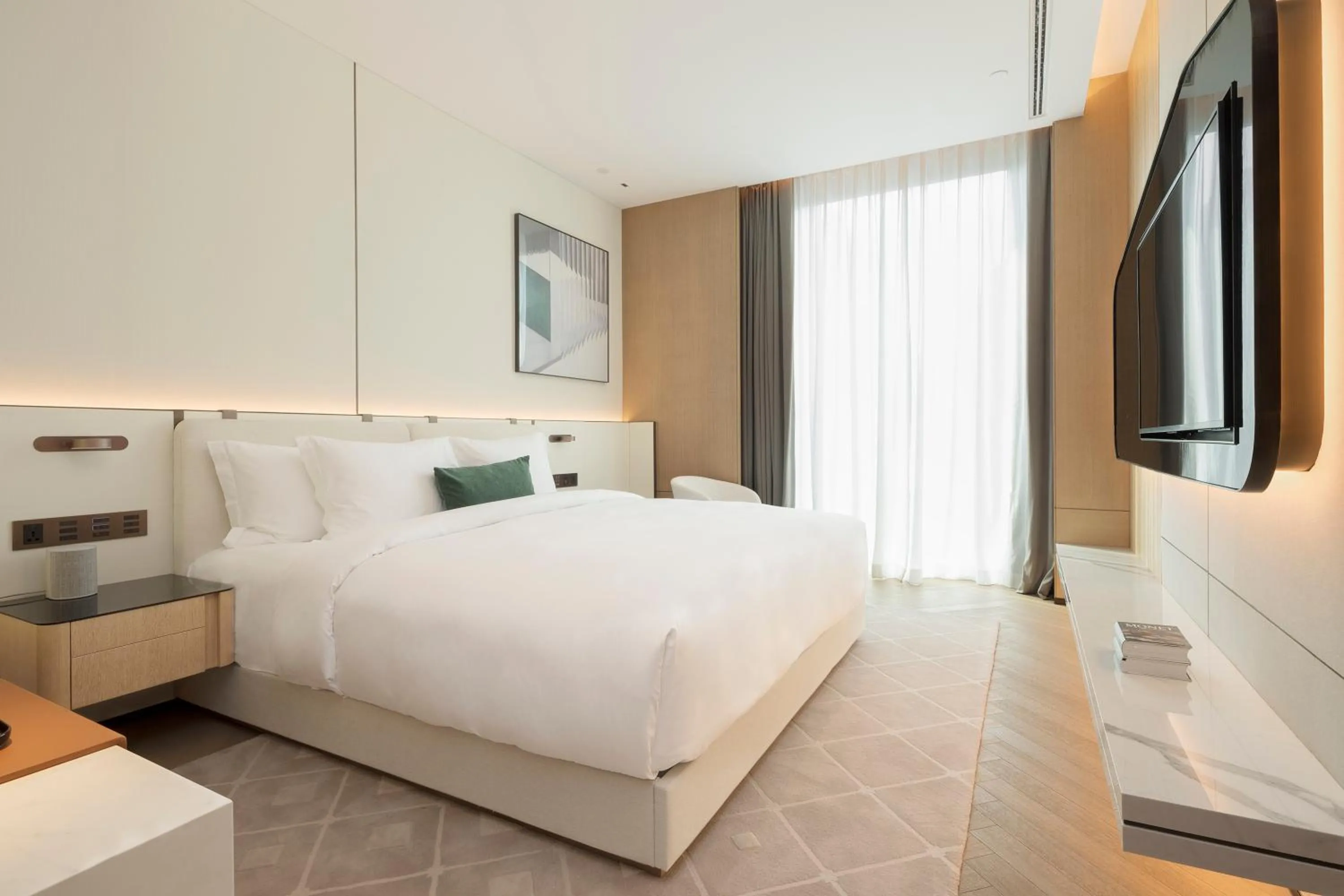 Bed in Shenzhen Ayearn Hotel