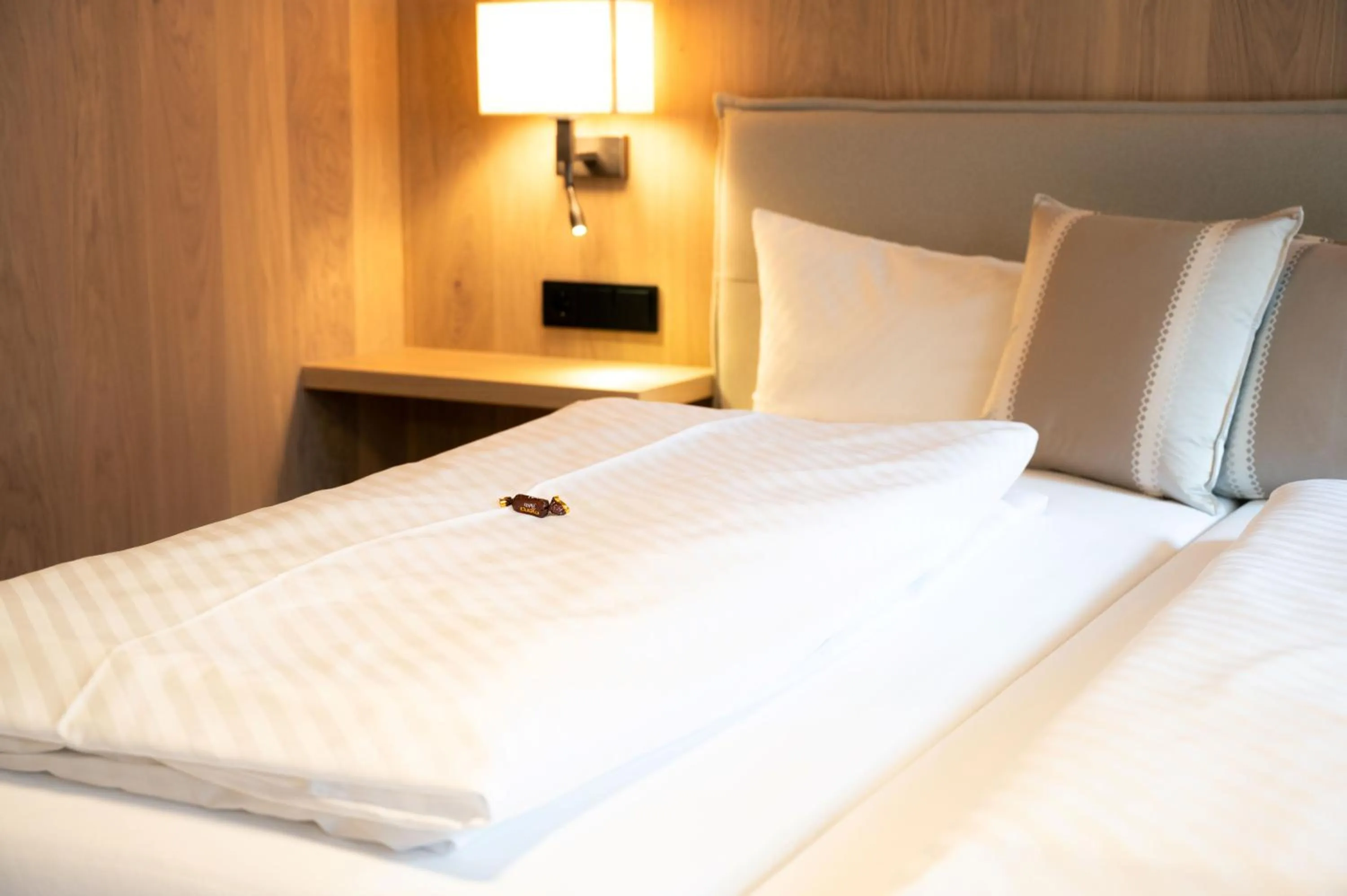 Bed in Genuss- & Aktivhotel Sonnenburg