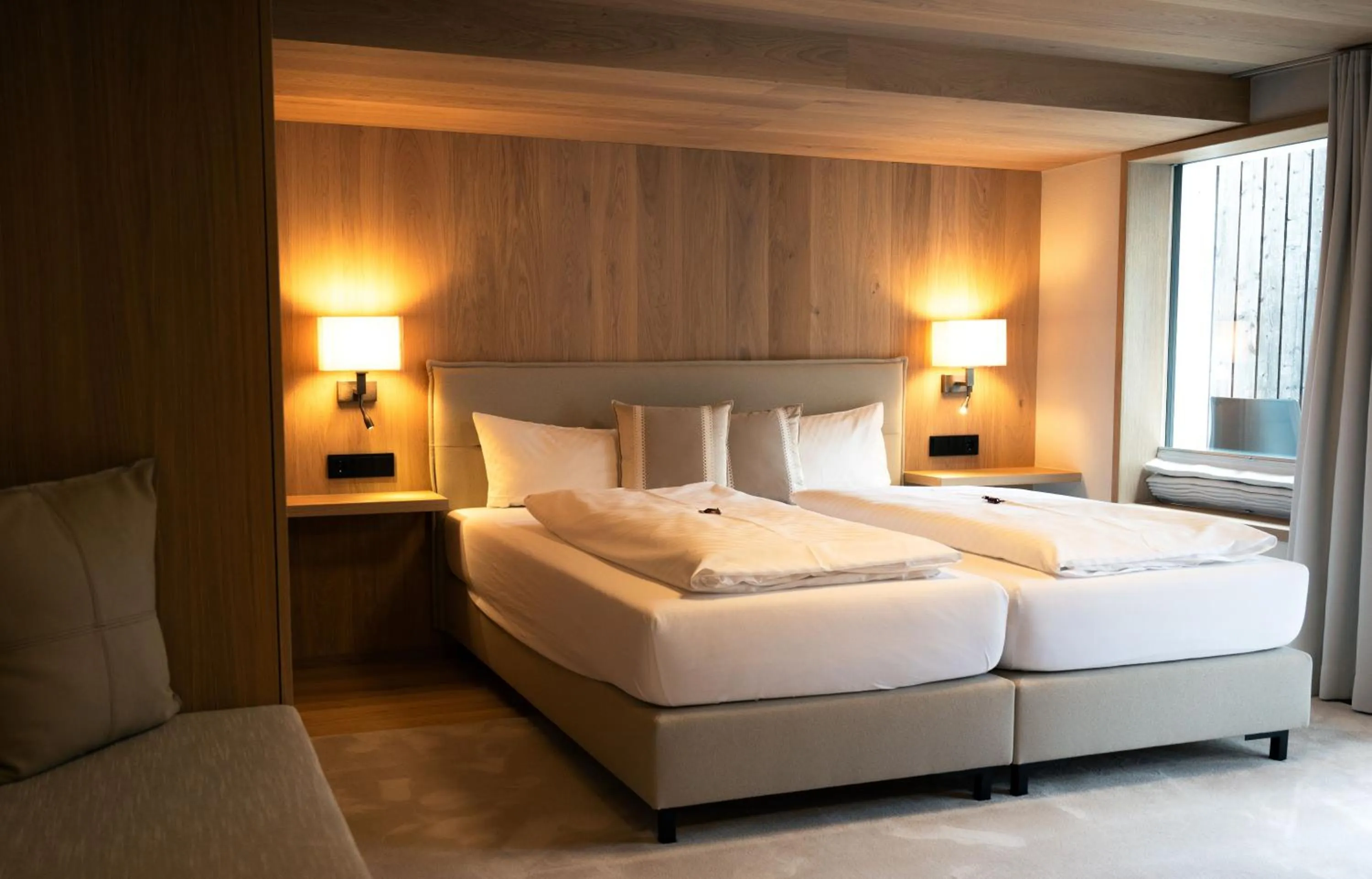 Bed in Genuss- & Aktivhotel Sonnenburg