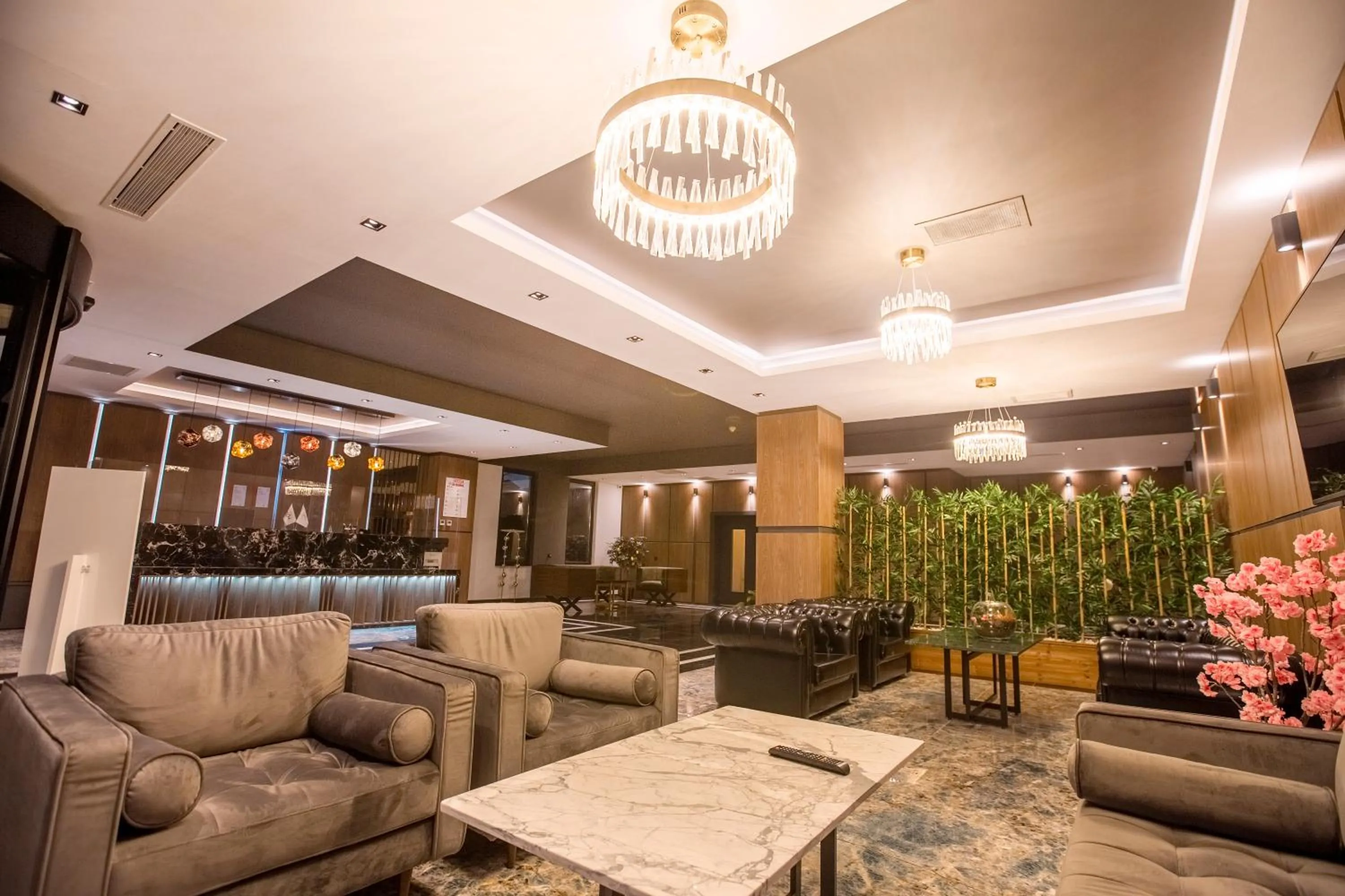 Lobby or reception in Elifim Resort Hotel