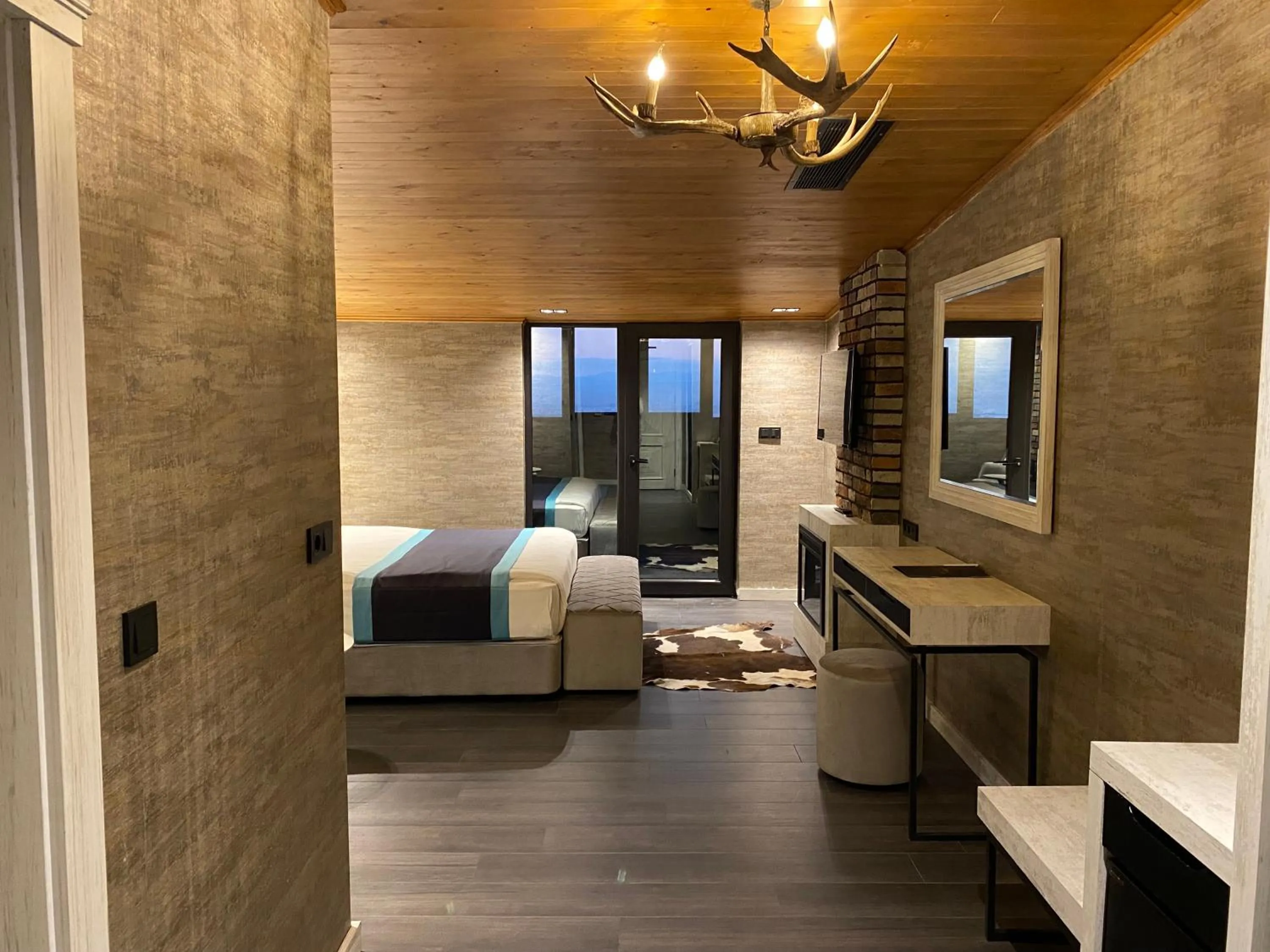 Photo of the whole room, Bed in Elifim Resort Hotel