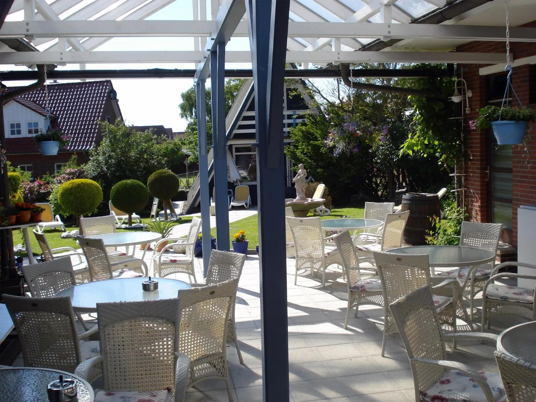 Patio in Hotel Zur Fischerklause