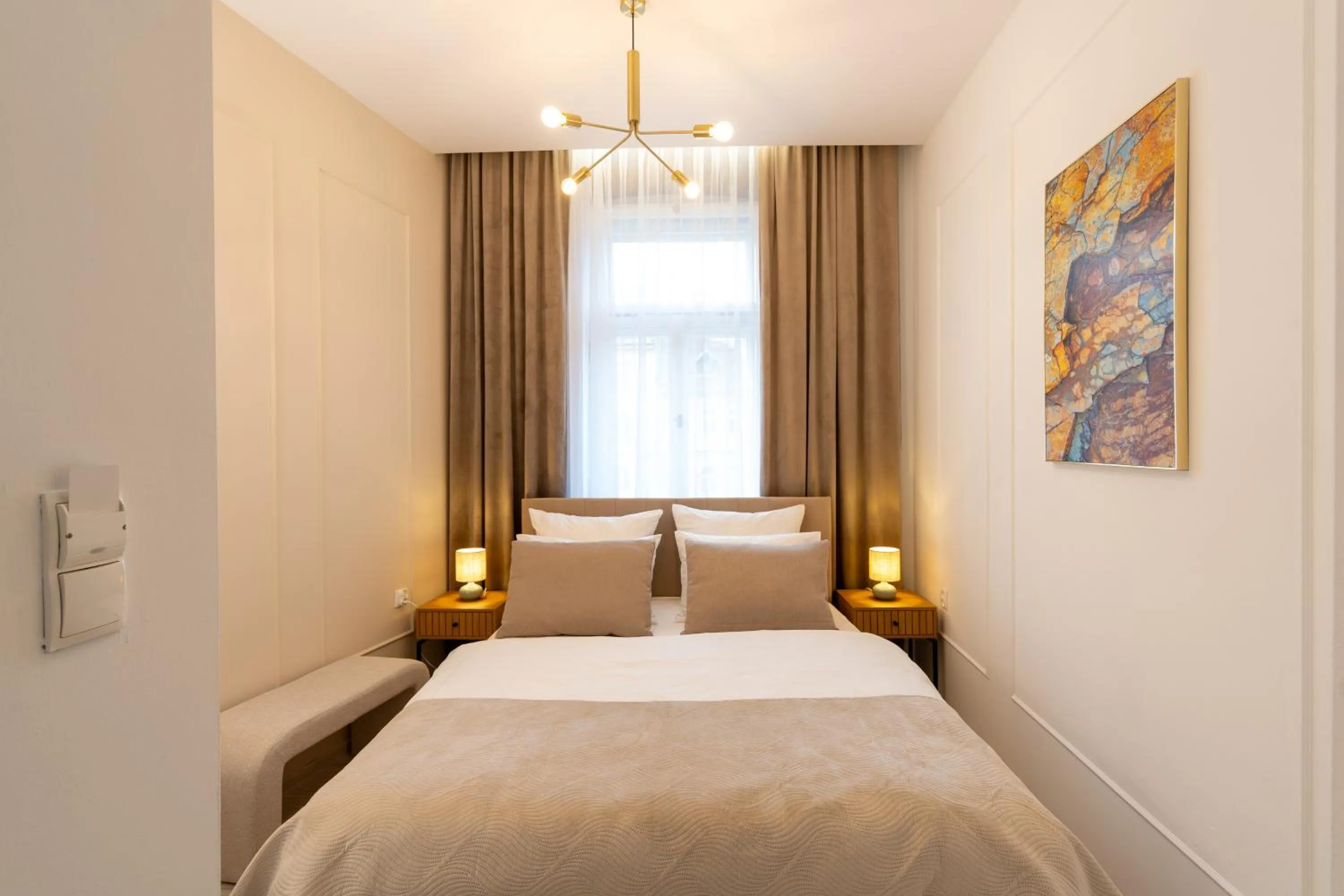 Bed in Kazimierz Residence Apartments by Staymoovers