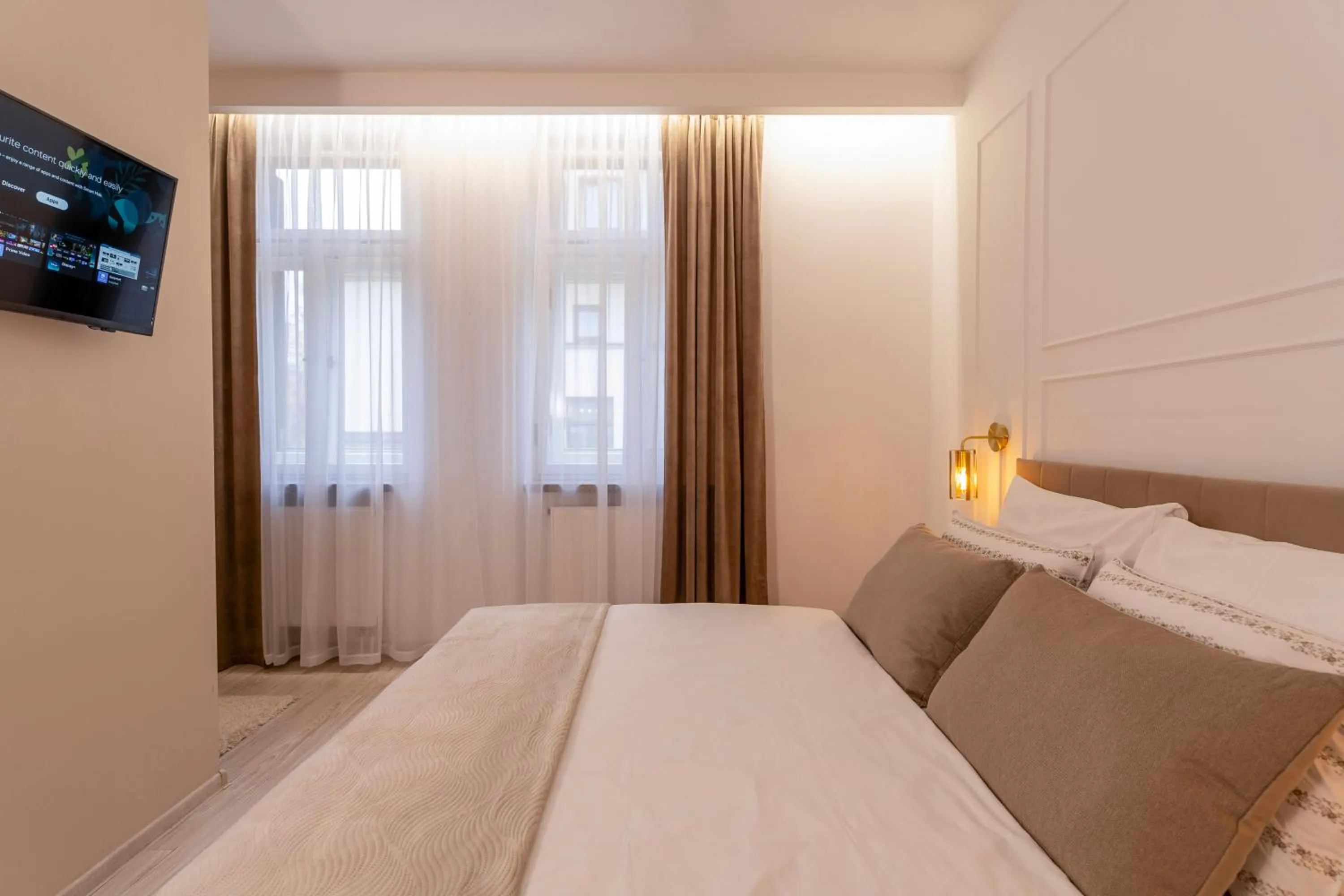 Bed in Kazimierz Residence Apartments by Staymoovers