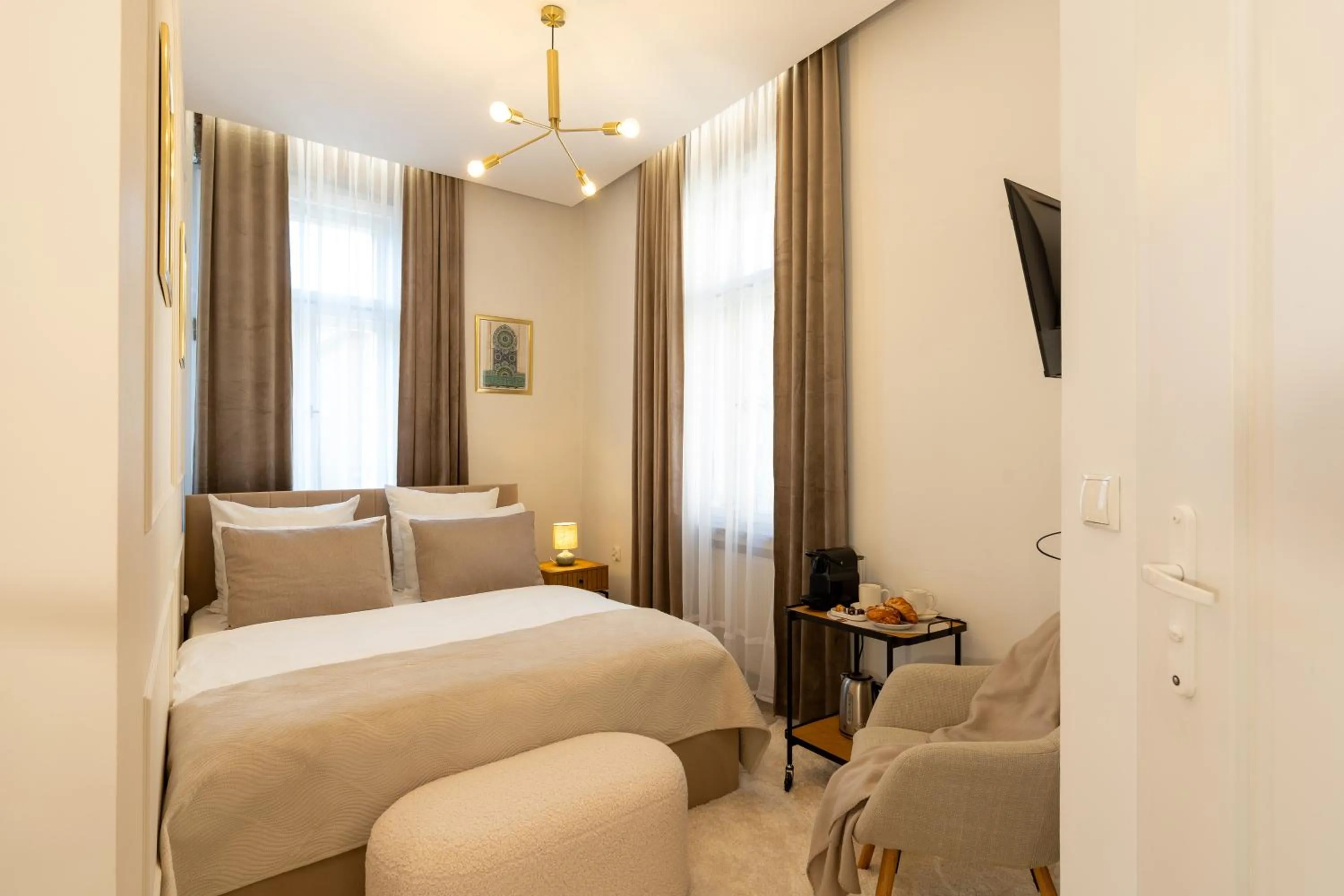 Bed in Kazimierz Residence Apartments by Staymoovers