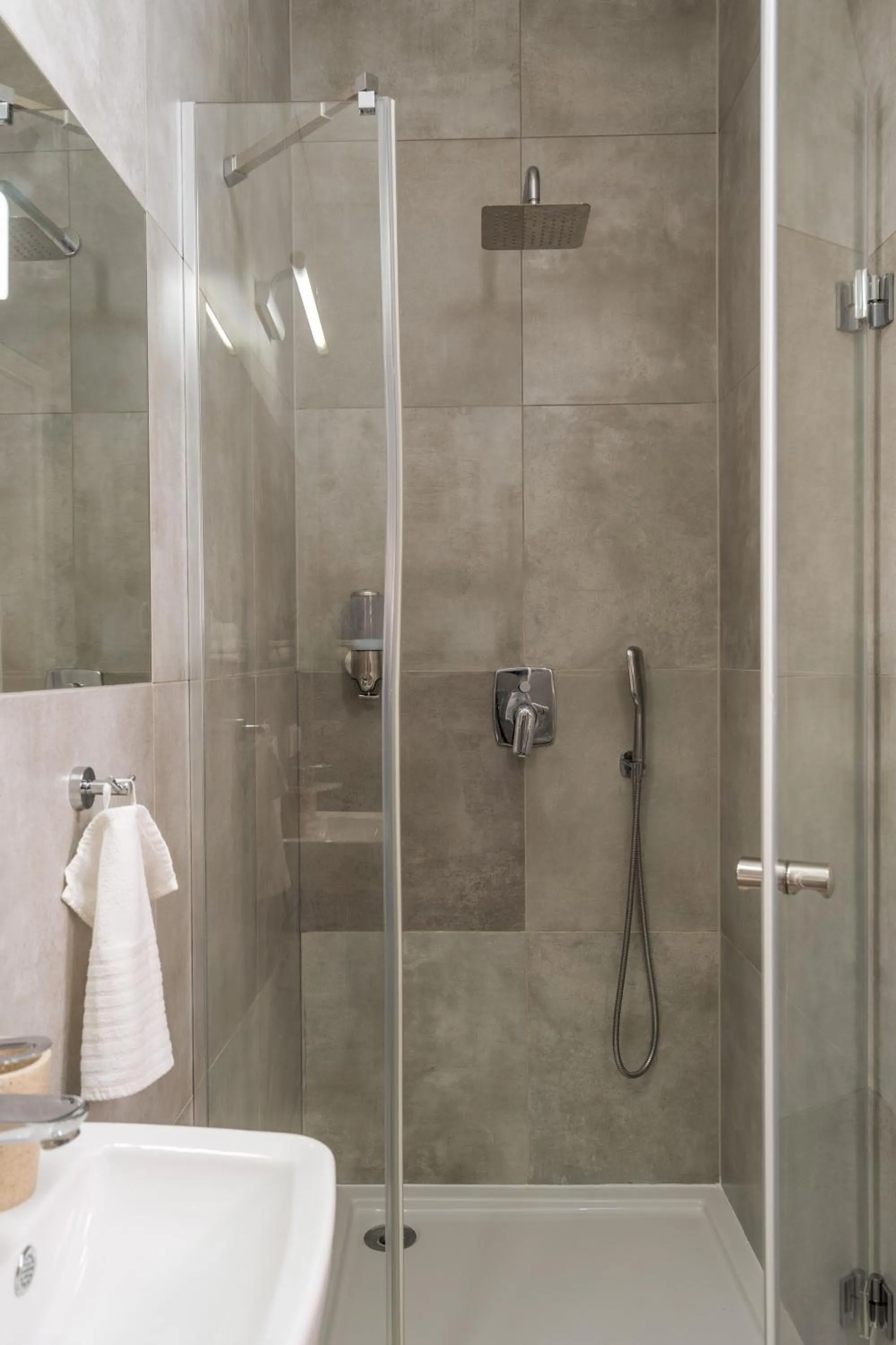 Shower in Kazimierz Residence Apartments by Staymoovers