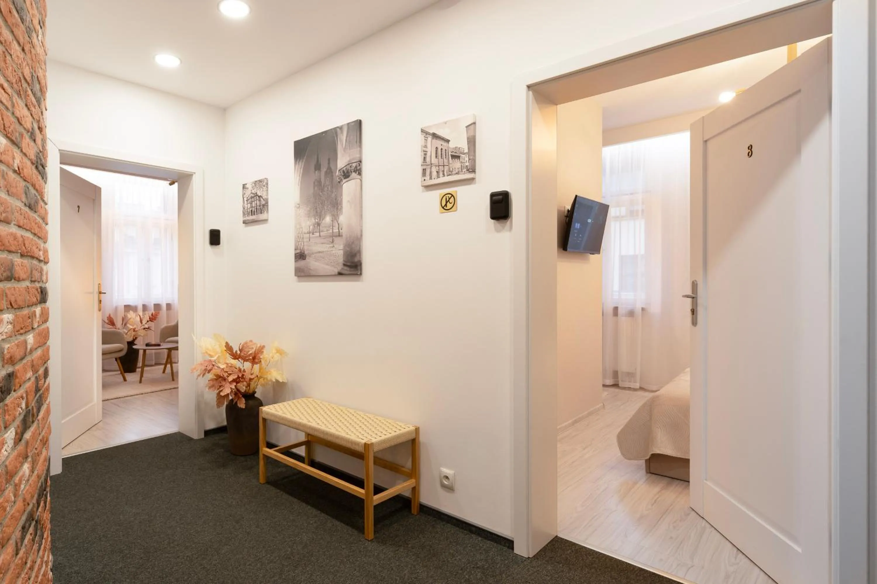 Decorative detail in Kazimierz Residence Square