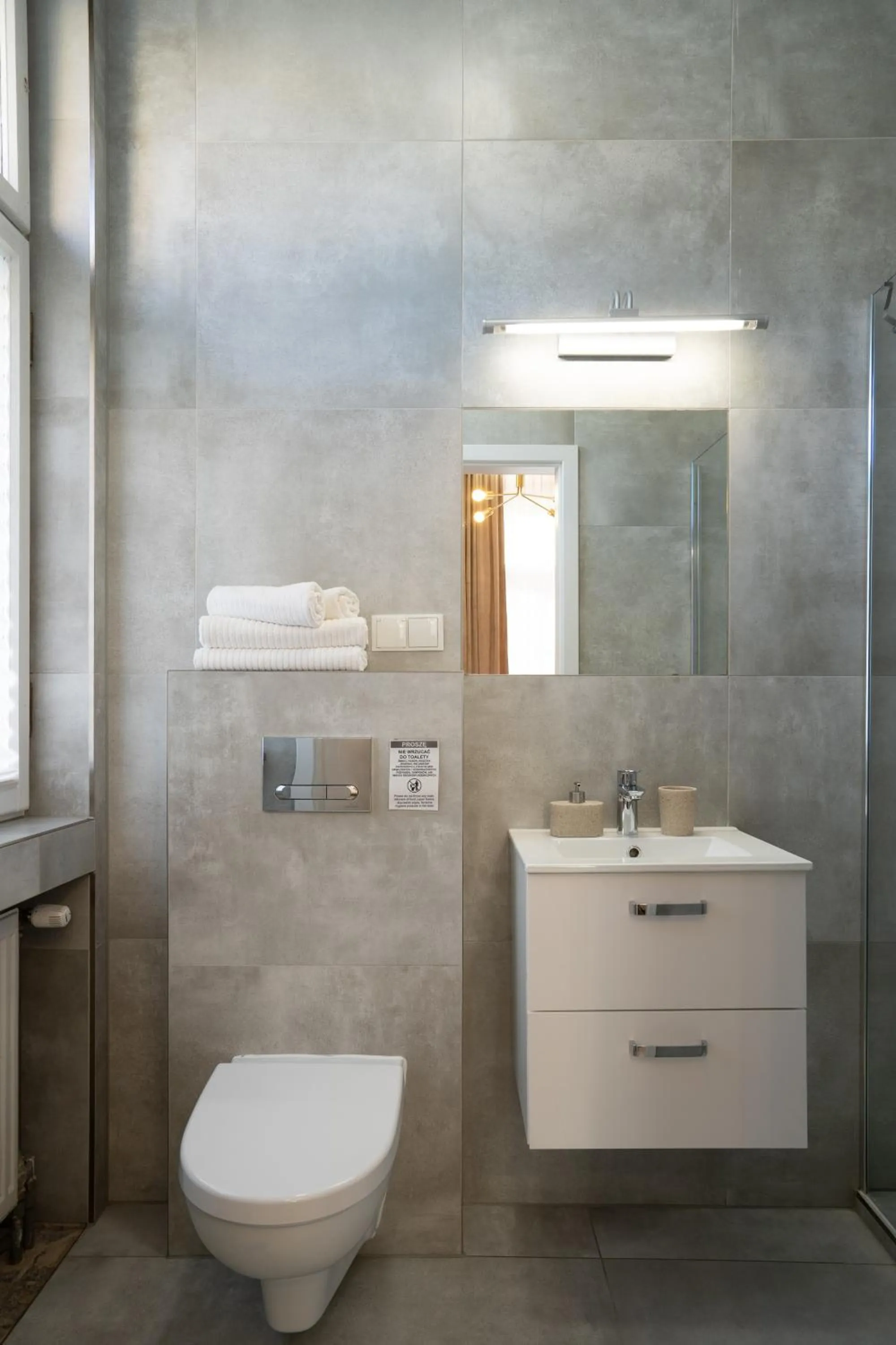 Bathroom in Kazimierz Residence Apartments by Staymoovers