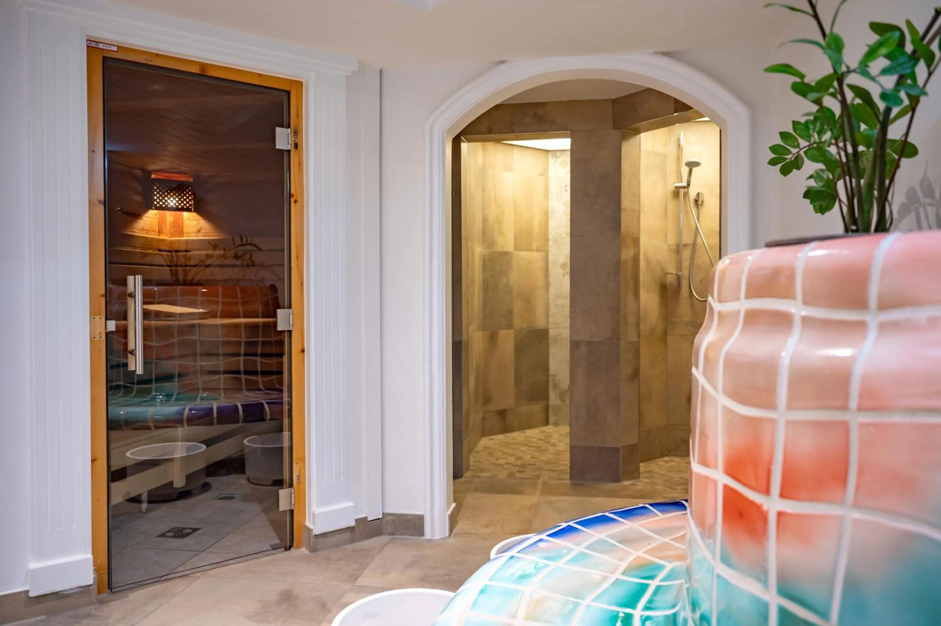 Shower in Der Hechl