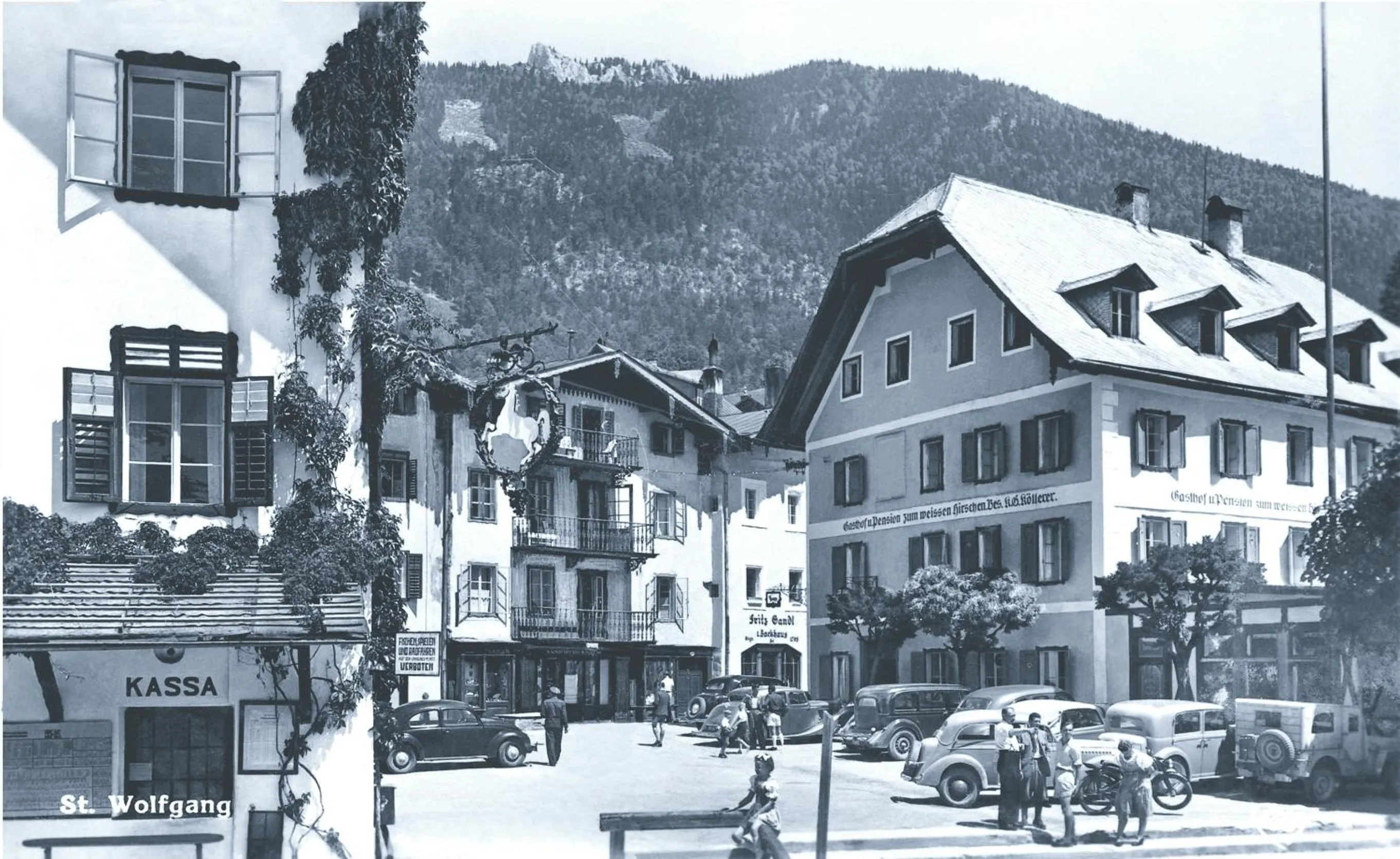Property building in Hotel Weisser Hirsch