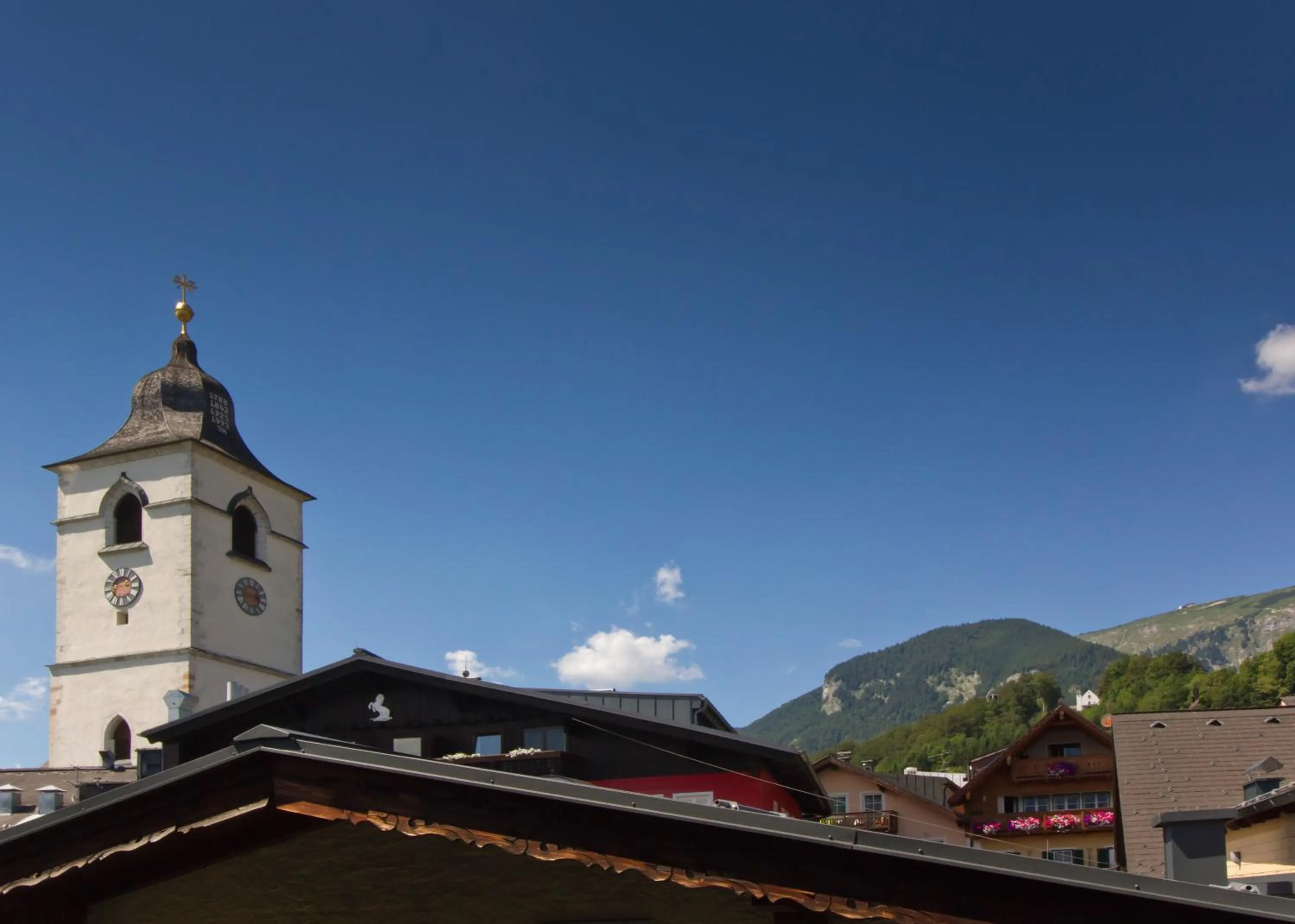 Mountain view in Hotel Weisser Hirsch