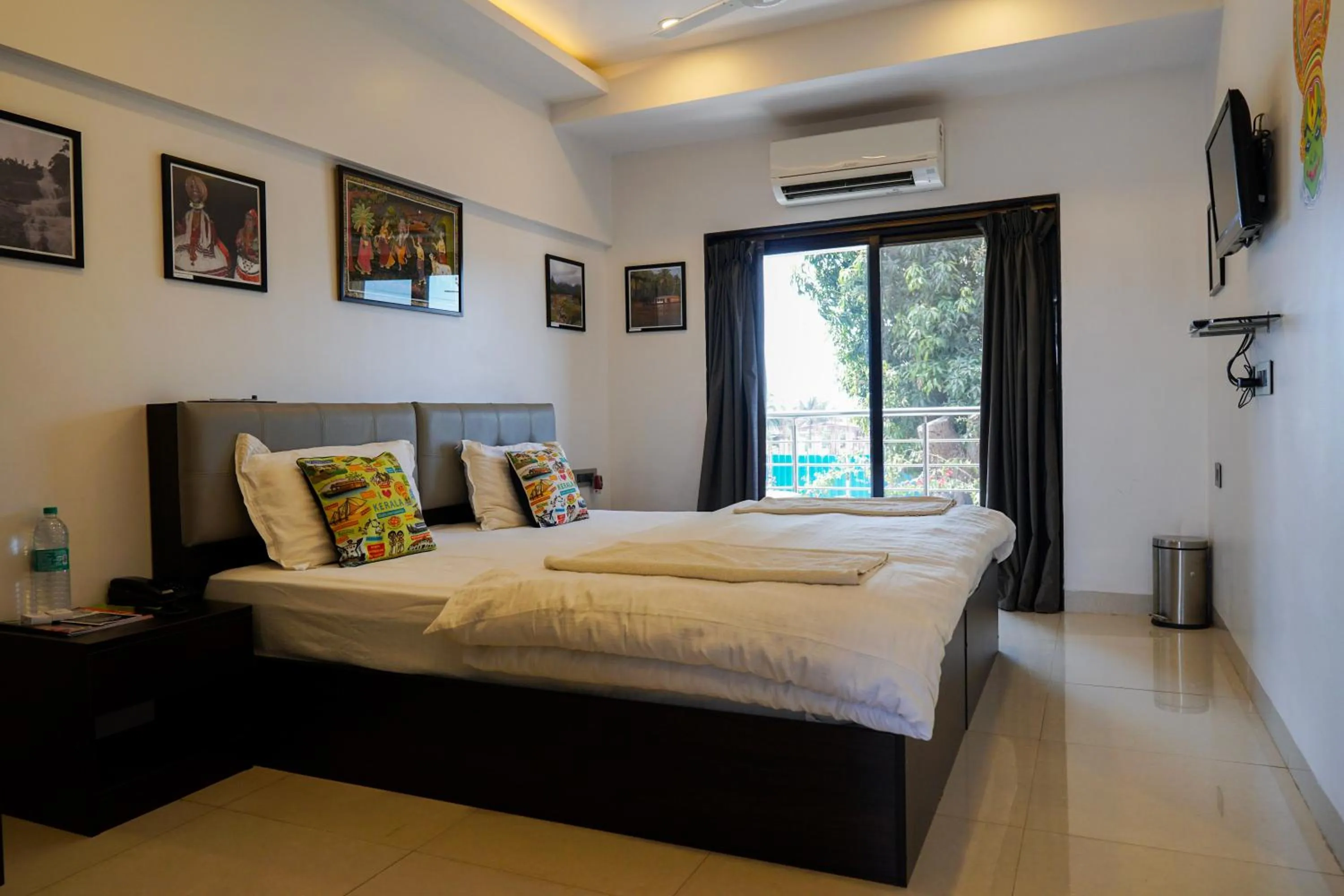 Patio, Bed in Athi Resorts