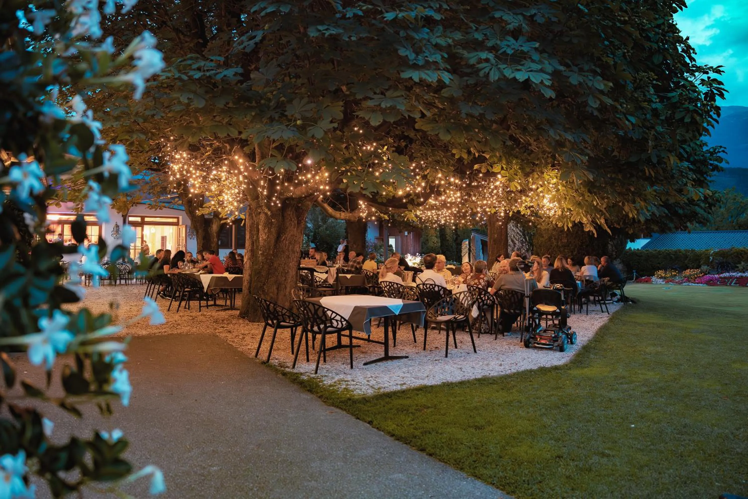 Garden view in Gartenhotel Maria Theresia