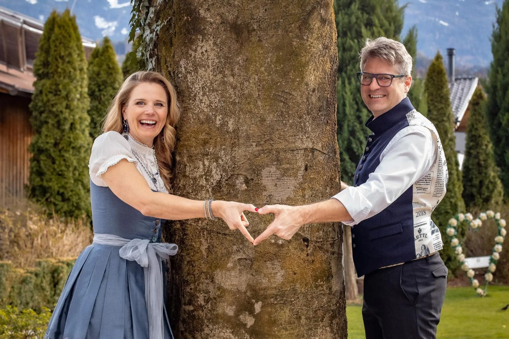 Garden in Gartenhotel Maria Theresia