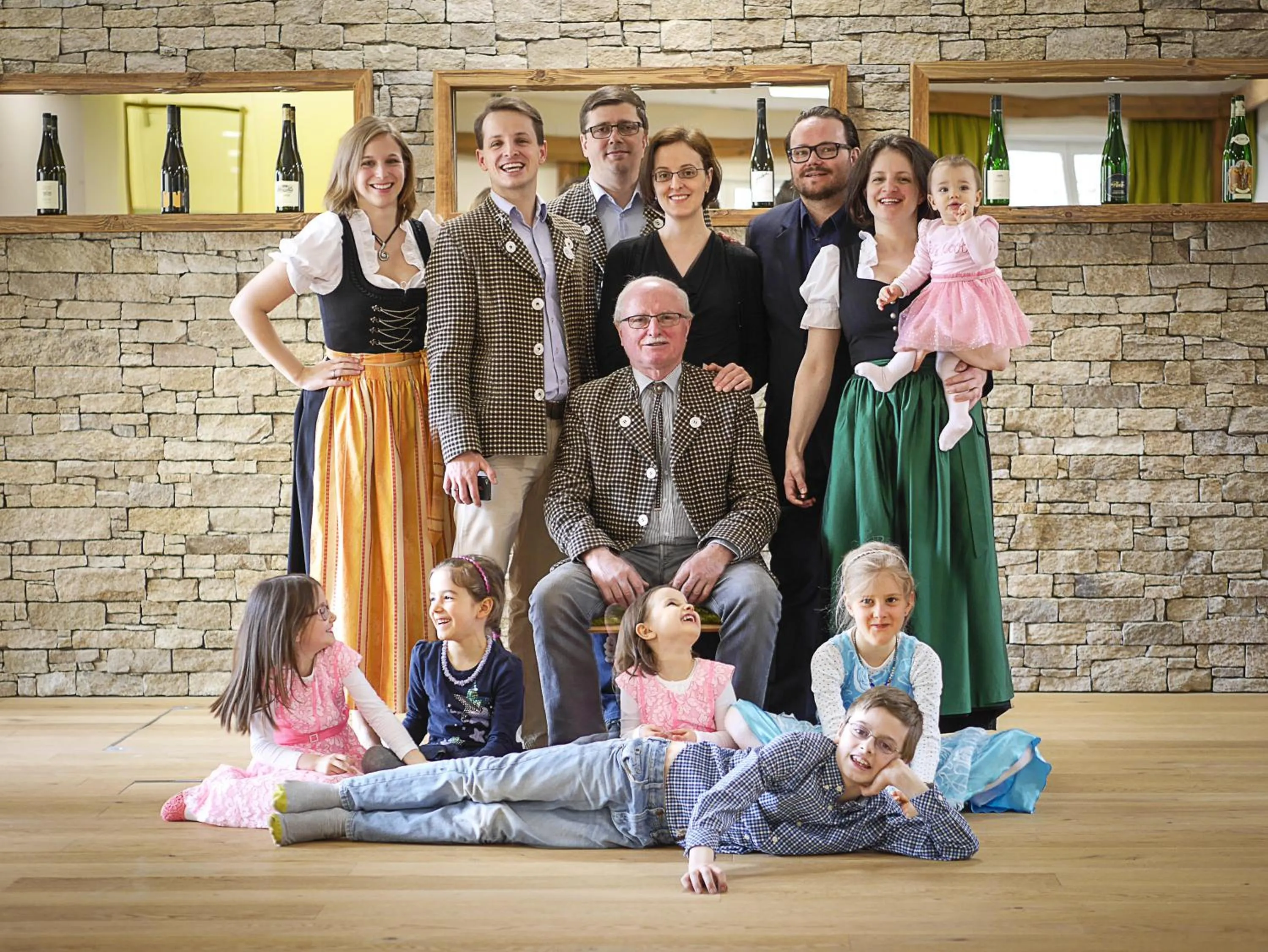 Family in Gartenhotel & Weingut Pfeffel Dürnstein