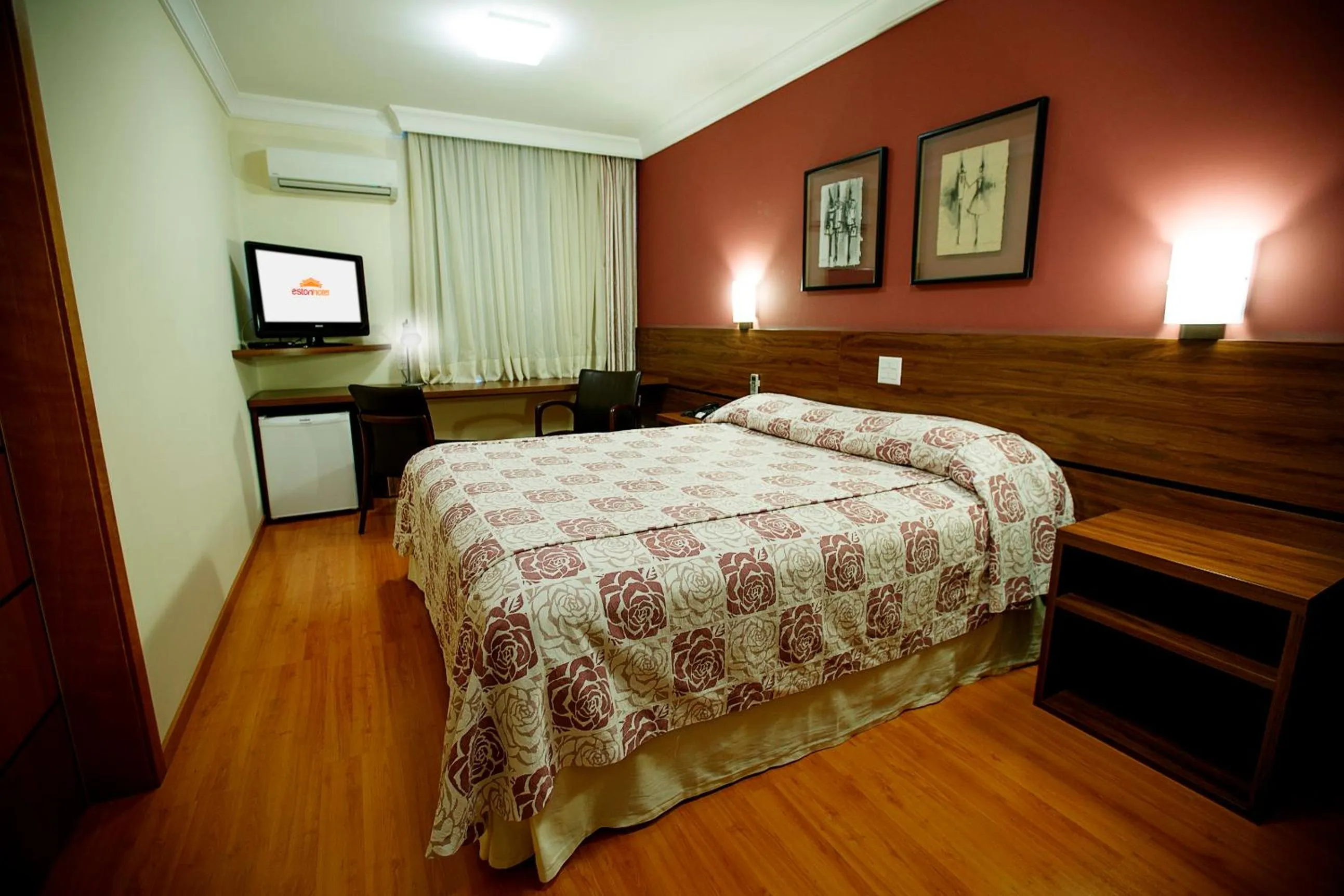 Bed in Eston Hotel - LOCALIZAÇÃO CENTRAL PRIVILEGIADA -PET FRIENDLY