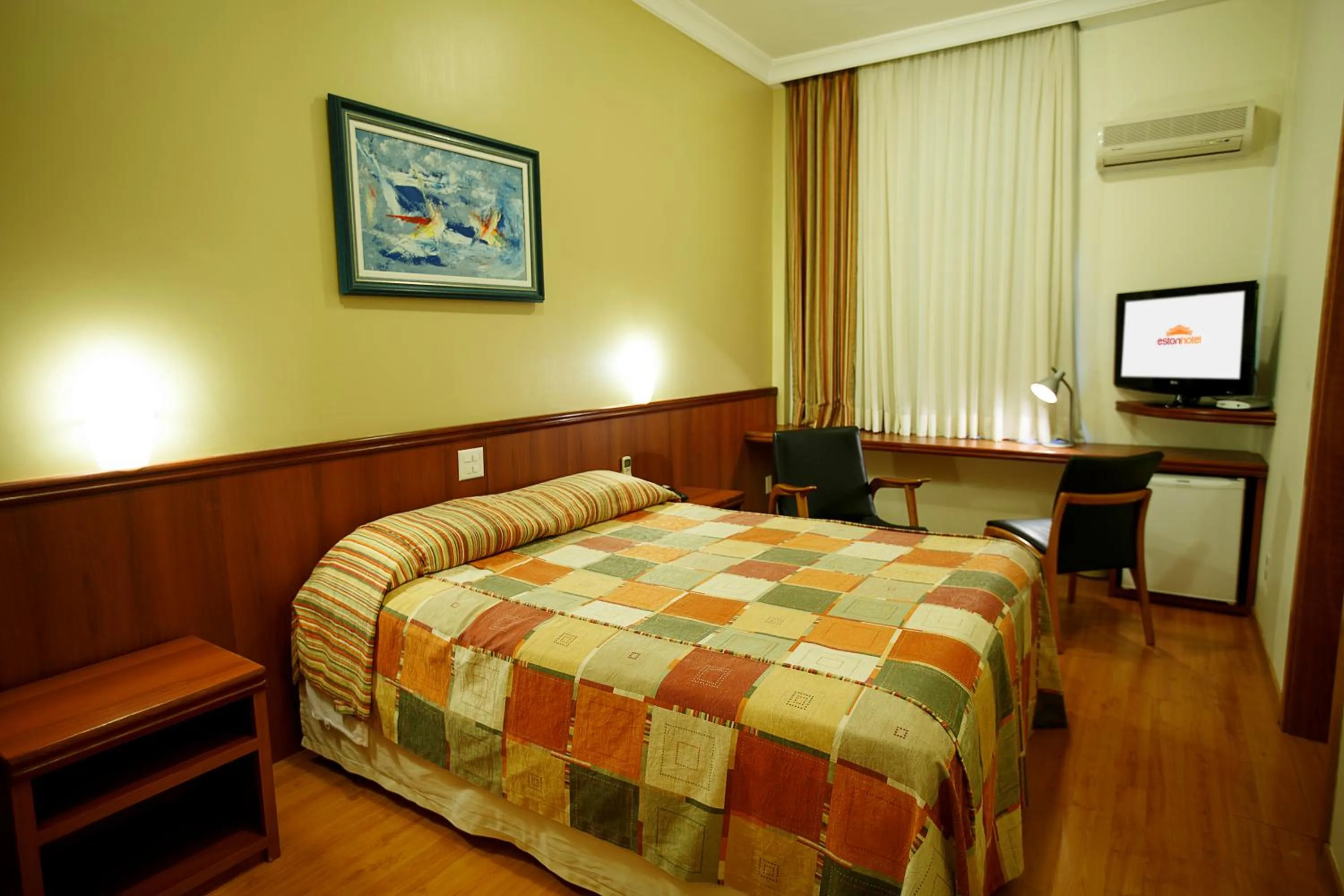Bed in Eston Hotel - LOCALIZAÇÃO CENTRAL PRIVILEGIADA -PET FRIENDLY