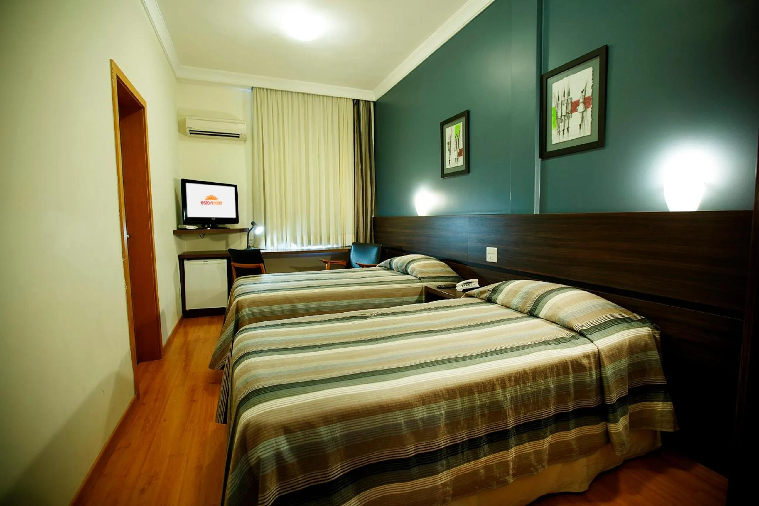 Bed in Eston Hotel - LOCALIZAÇÃO CENTRAL PRIVILEGIADA -PET FRIENDLY