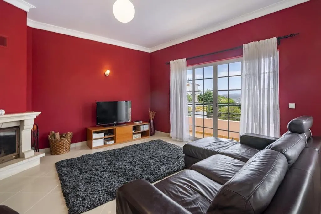 TV and multimedia in Villa Arade Riverside - Jacuzzi and Heated Pool by AlgarStays