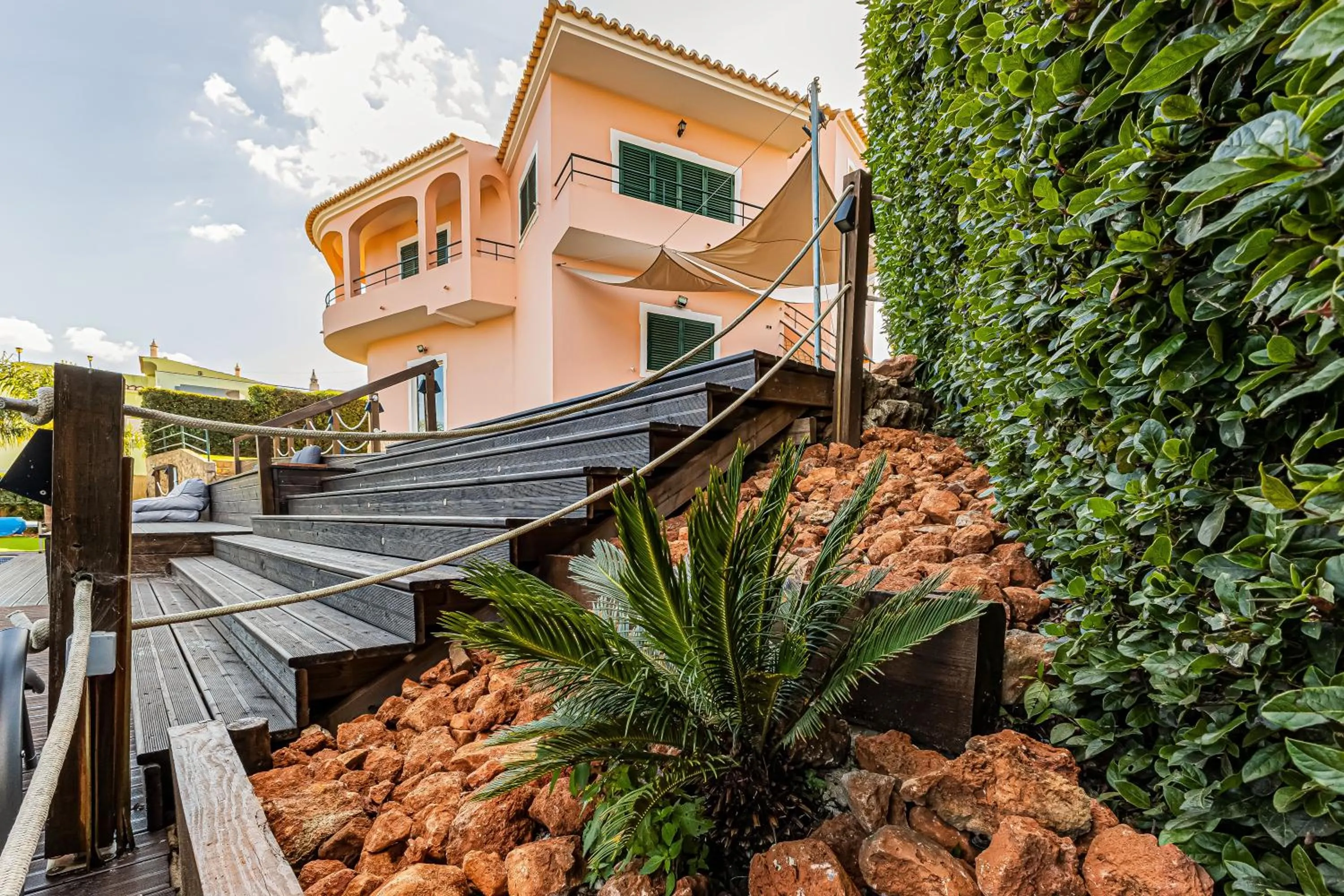 Garden view in Villa Arade Riverside - Jacuzzi and Heated Pool by AlgarStays