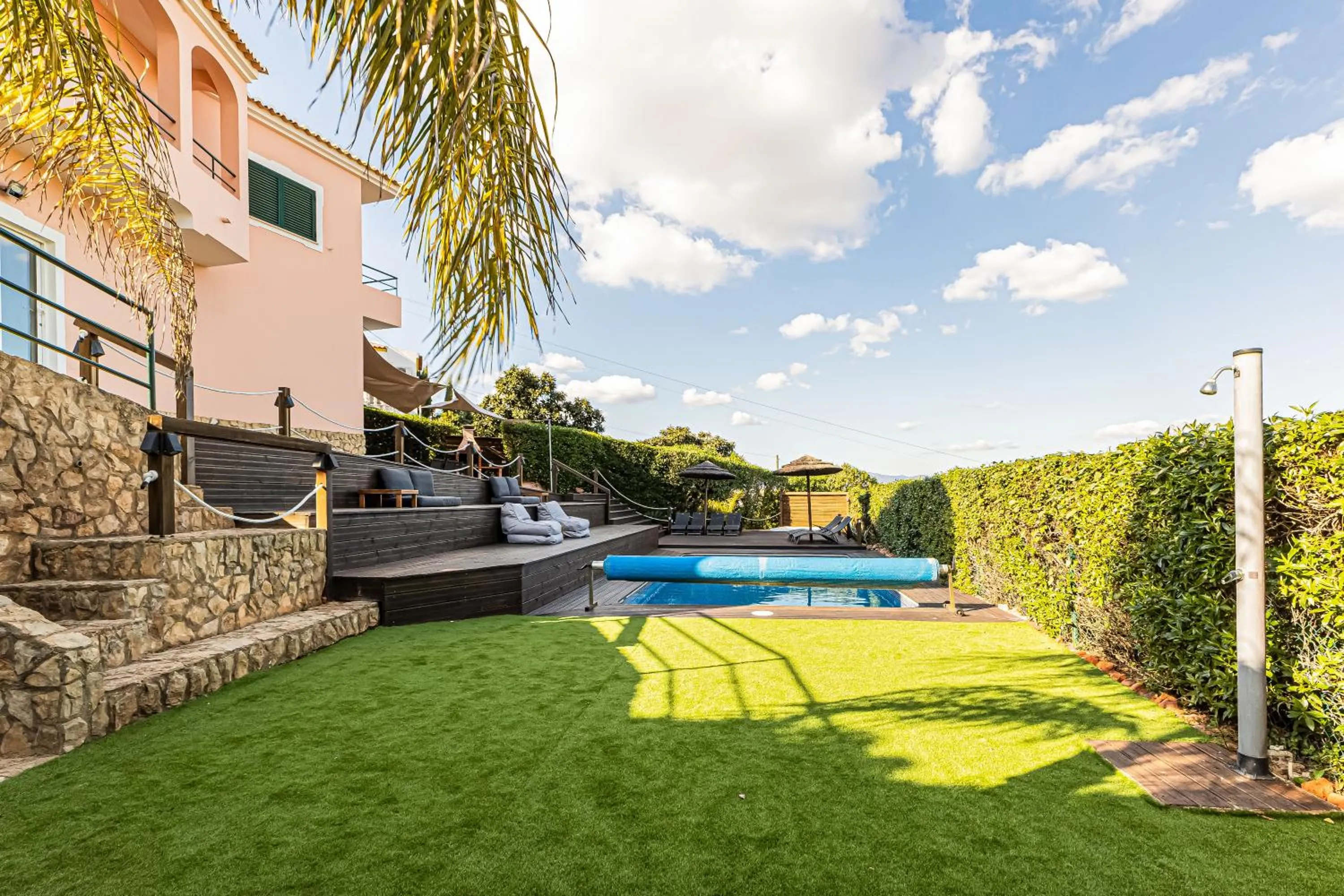 Garden in Villa Arade Riverside - Jacuzzi and Heated Pool by AlgarStays