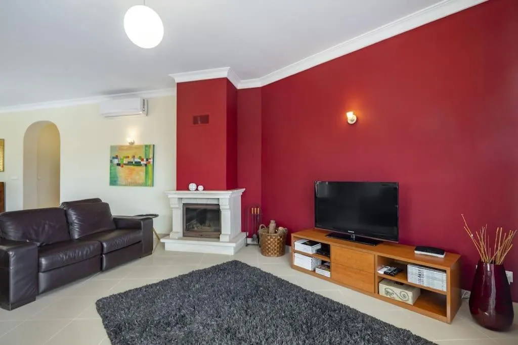 TV and multimedia in Villa Arade Riverside - Jacuzzi and Heated Pool by AlgarStays