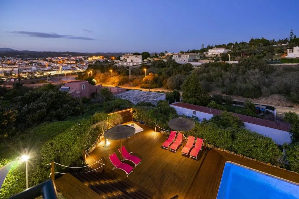 City view in Villa Arade Riverside - Jacuzzi and Heated Pool by AlgarStays